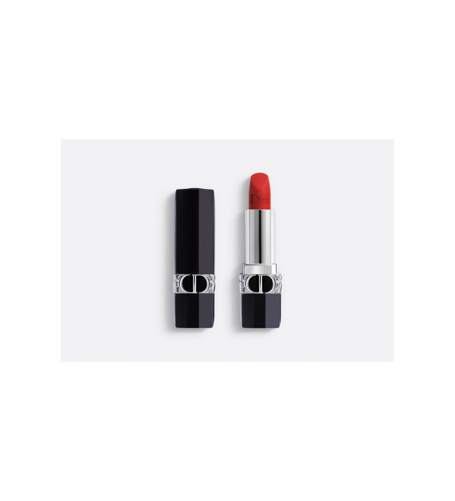 Dior Rouge Dior - 16 Hour Effective Permanence Satin & Matte & Metallic & Velvet Finish Lipstick with Pomegranate Flower Extract - Buy Online on GoSupps.com