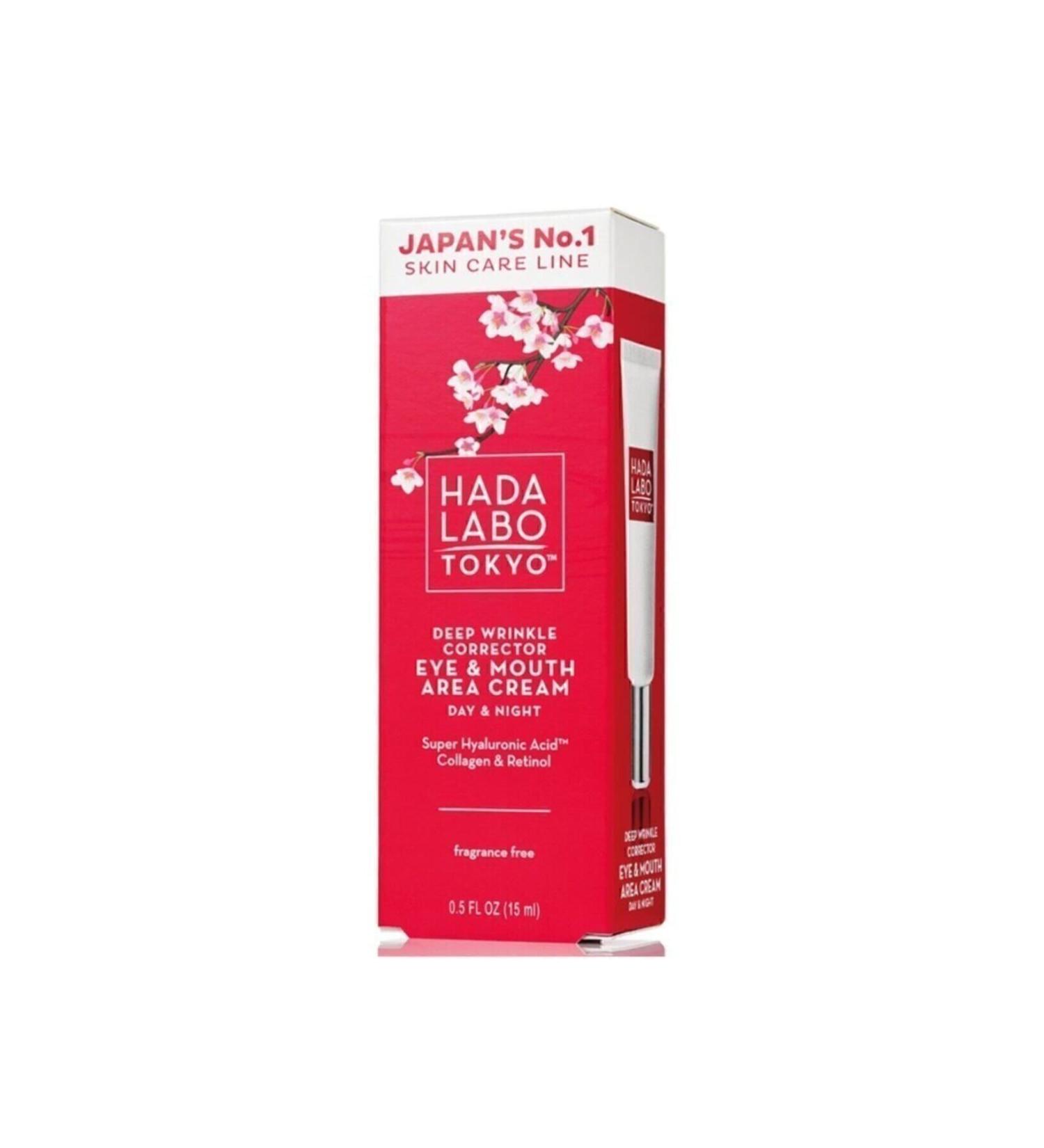 Hada Labo Tokyo Eye and Mouth Contour Anti-Wrinkle Cream 15 ml