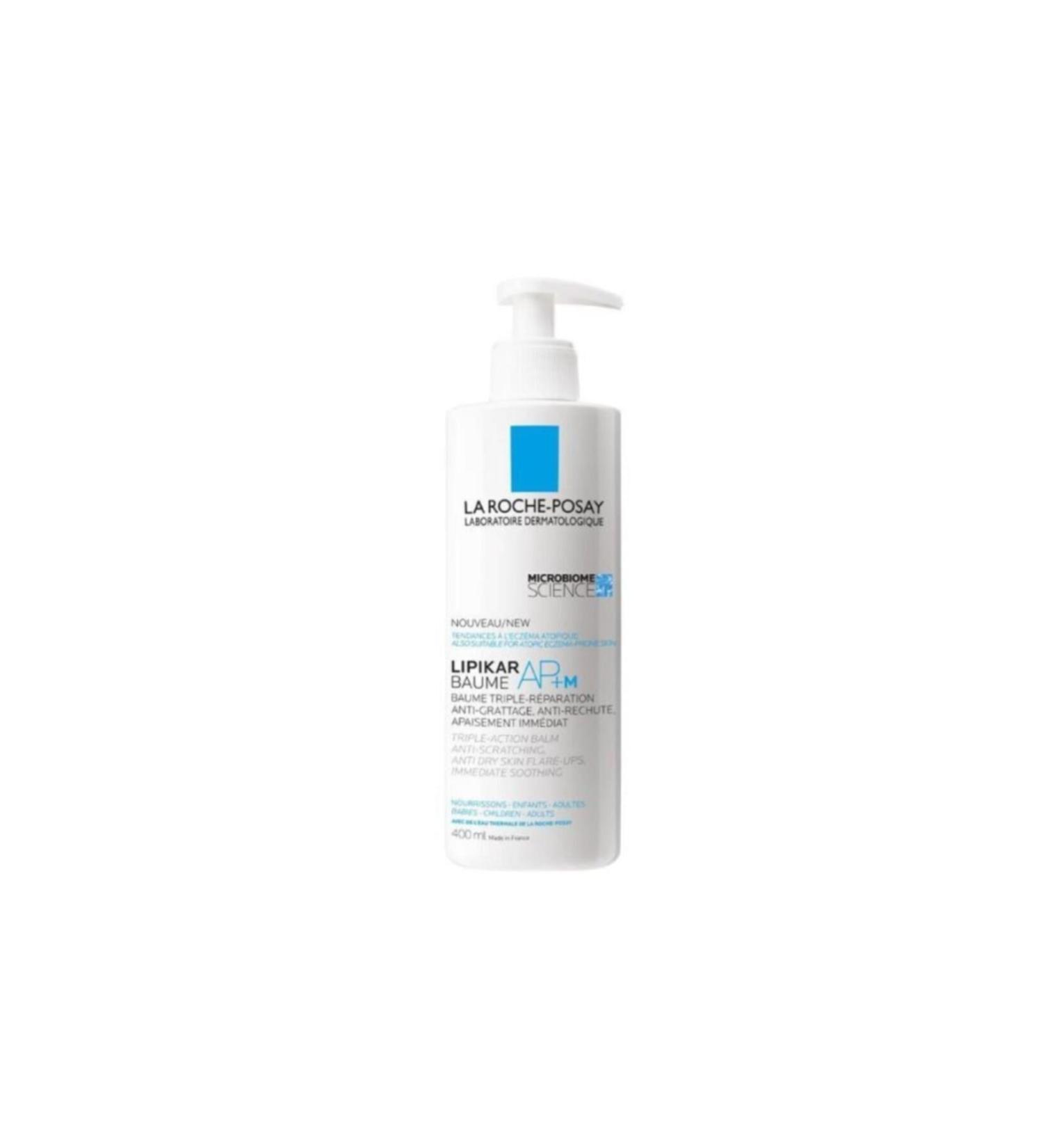 La Roche Posay Lipikar Baume Ap+ M Moisturizing Face and Body Balm for Dry Skin 400 Ml