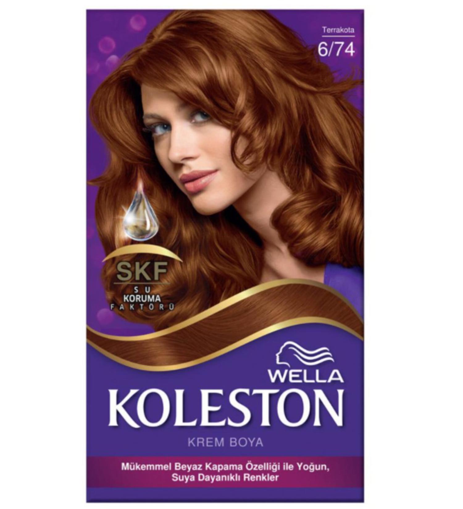 Wella Koleston Kit 6.74 Terracotta Hair Dye