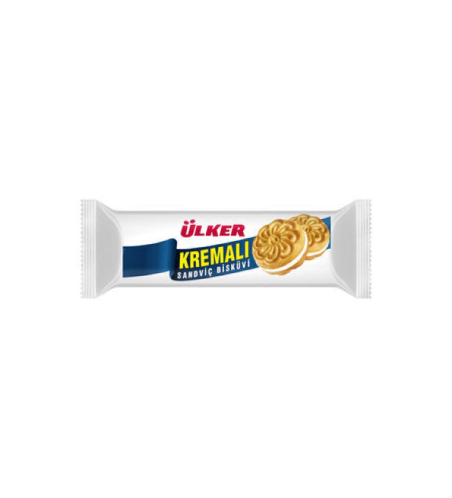 Ulker Cream Sandwich Biscuit 61 gr X 24