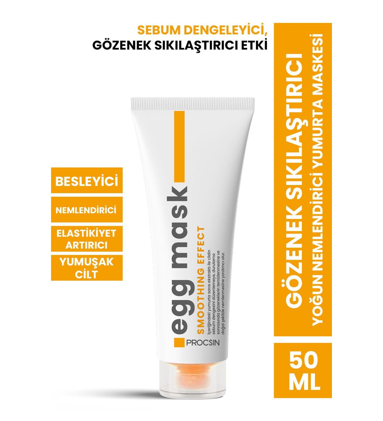 PROCSIN Pore Tightening Intensive Moisturizing Egg Mask 50 ml