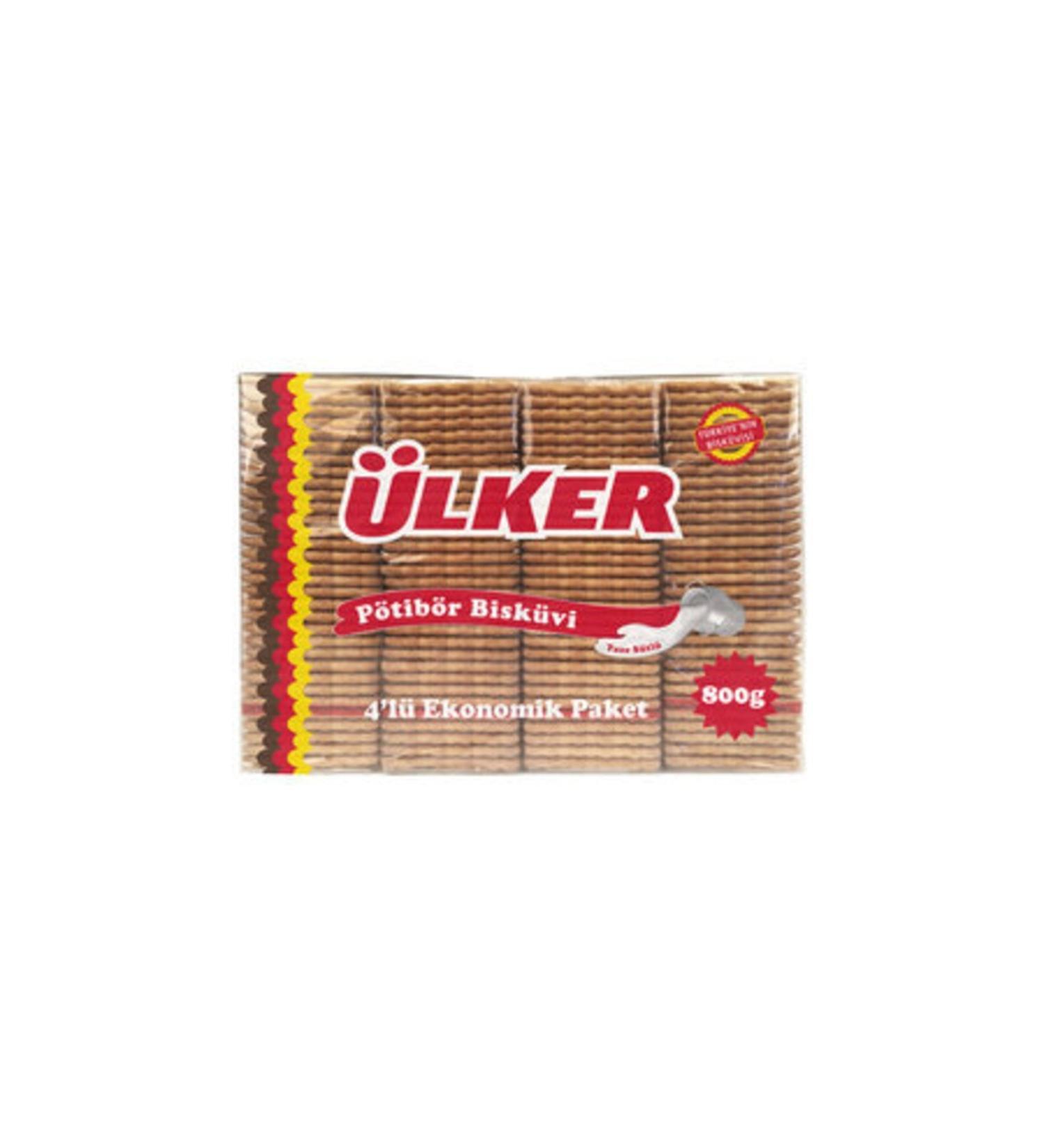 Ulker Petit Beurre Biscuits 800 G 6 * Pieces