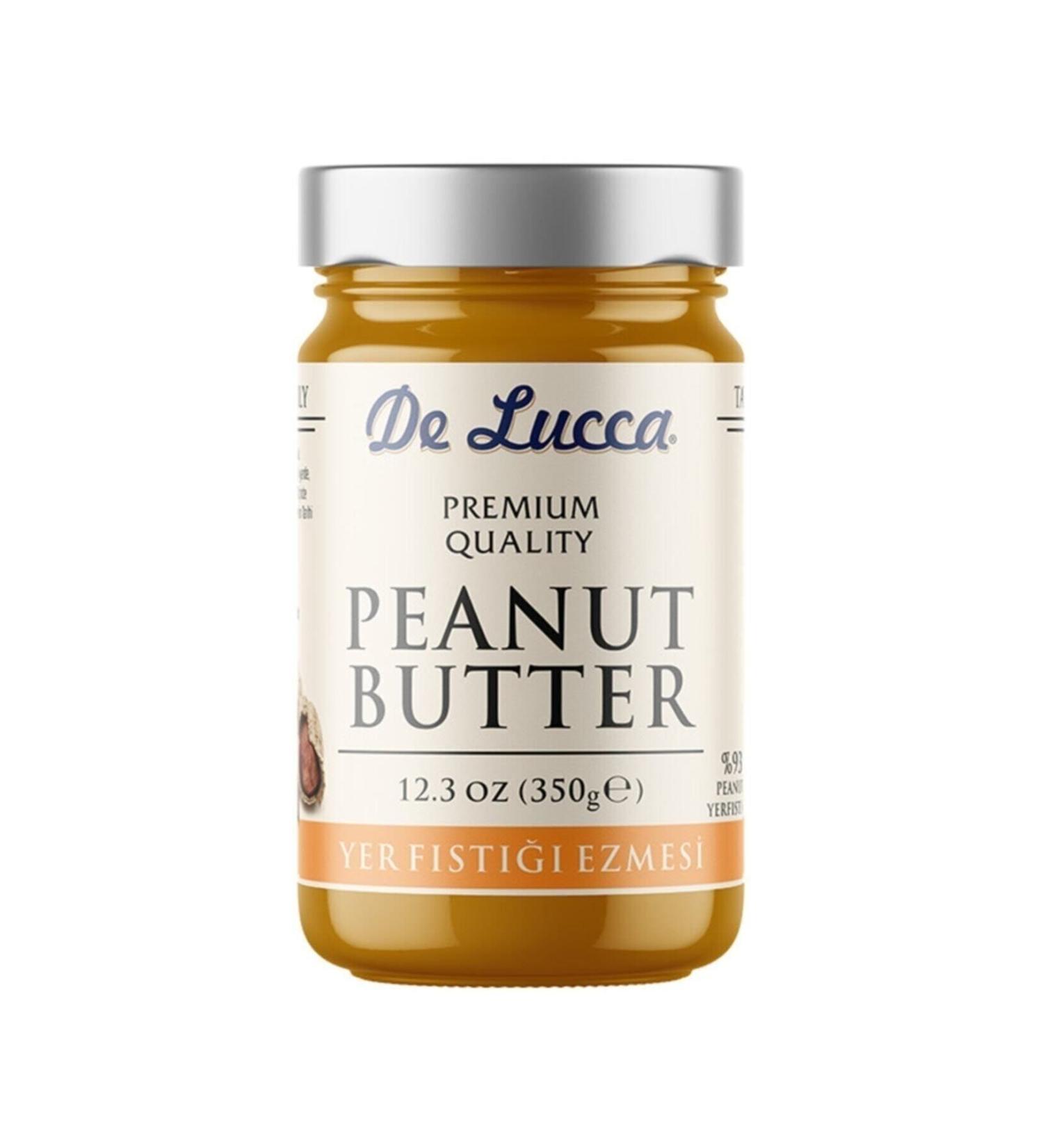 DeLucca Peanut Butter 350g - Buy Online on GoSupps.com