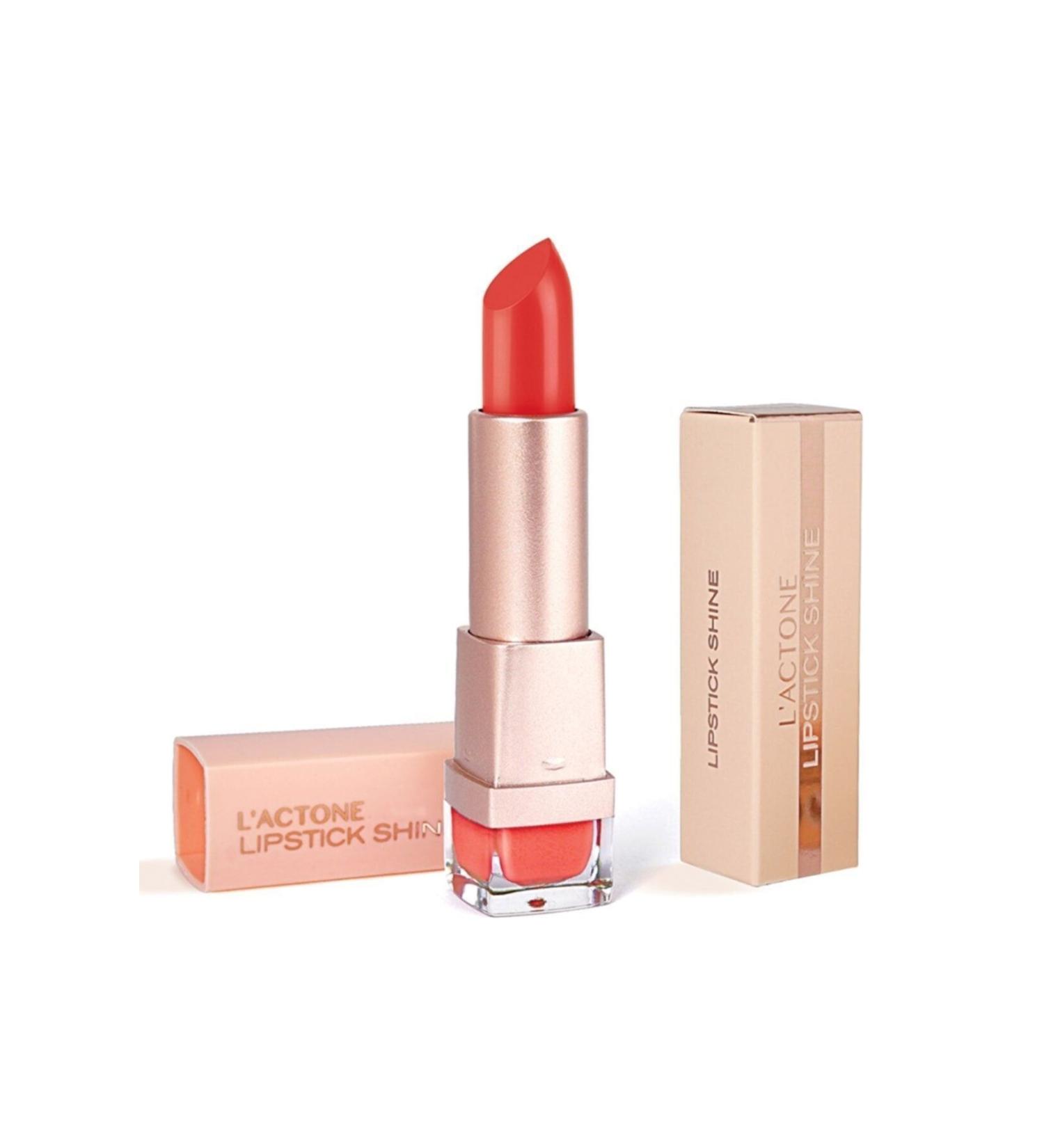 L'ACTONE Lipstick Shine Red Arizona Az-108 / Red Shiny Lipstick - Buy Online on GoSupps.com
