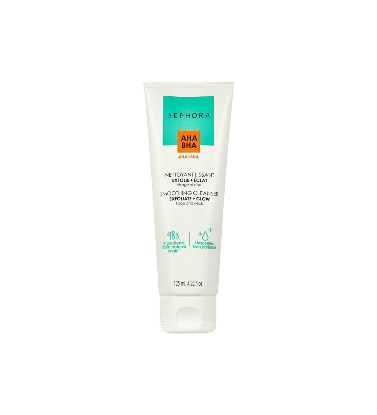 Sephora Smoothing Cleanser Exfoliates +Shine Gel - Cleansing Gel Nettoyant L ssant-21