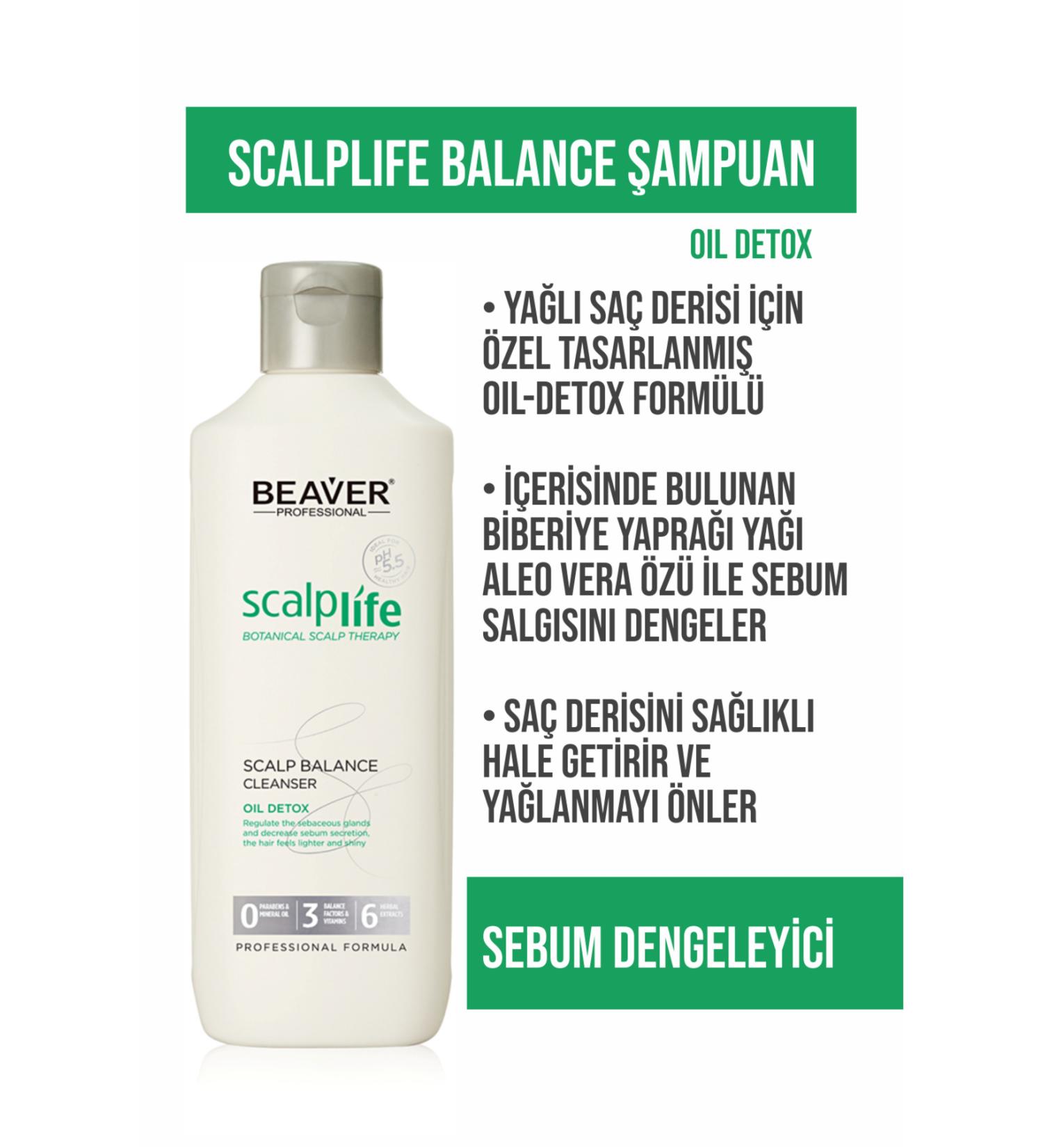 Beaver Scalplife Balance Cleanser Shampoo