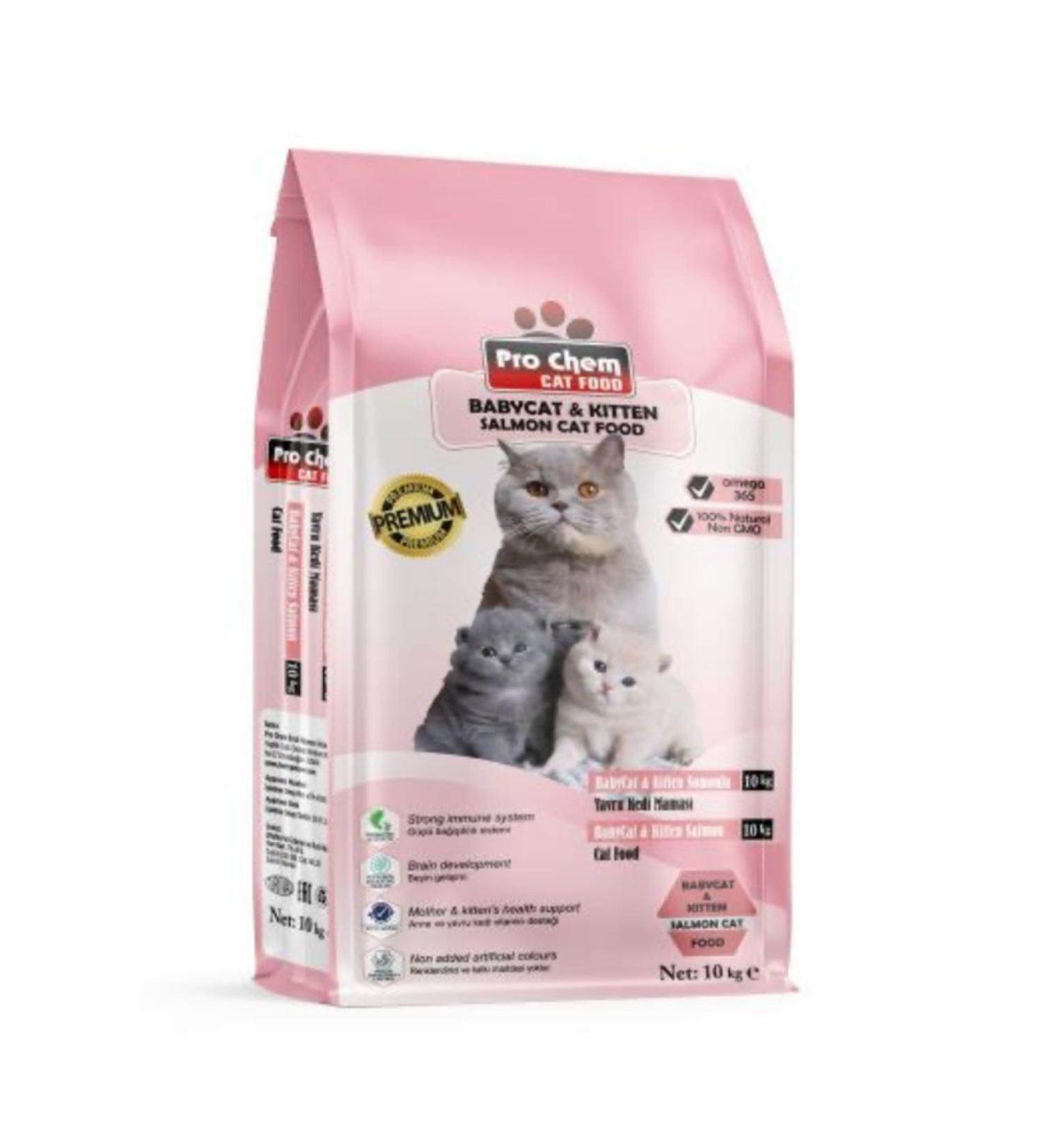Pro Chem Babycat Kitten Salmon Kitten Food 10 KG