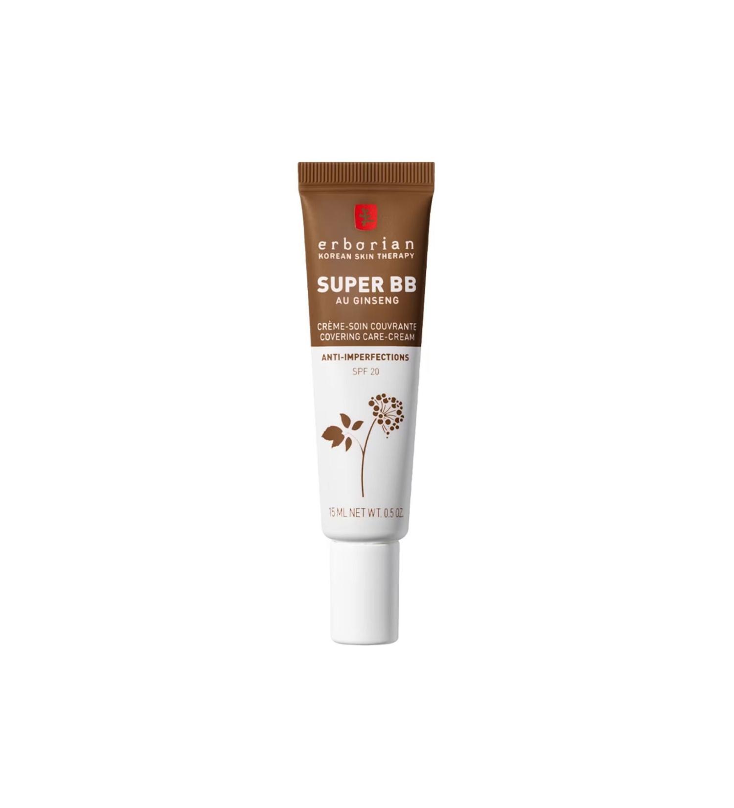 erborian Super BB With Ginseng - Travel Size BB Cream - Chocolate 15 ml