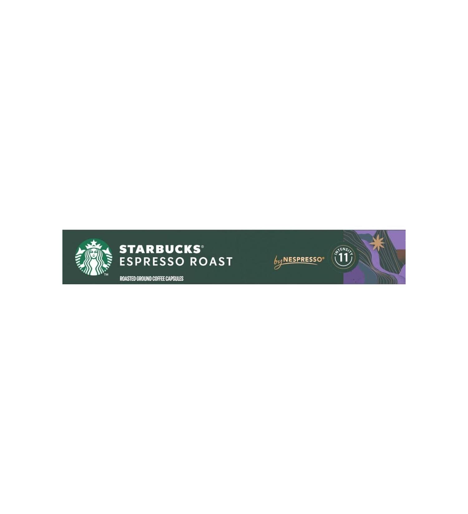 Starbucks Espresso Roast Capsule Coffee 57g - Buy Online on GoSupps.com