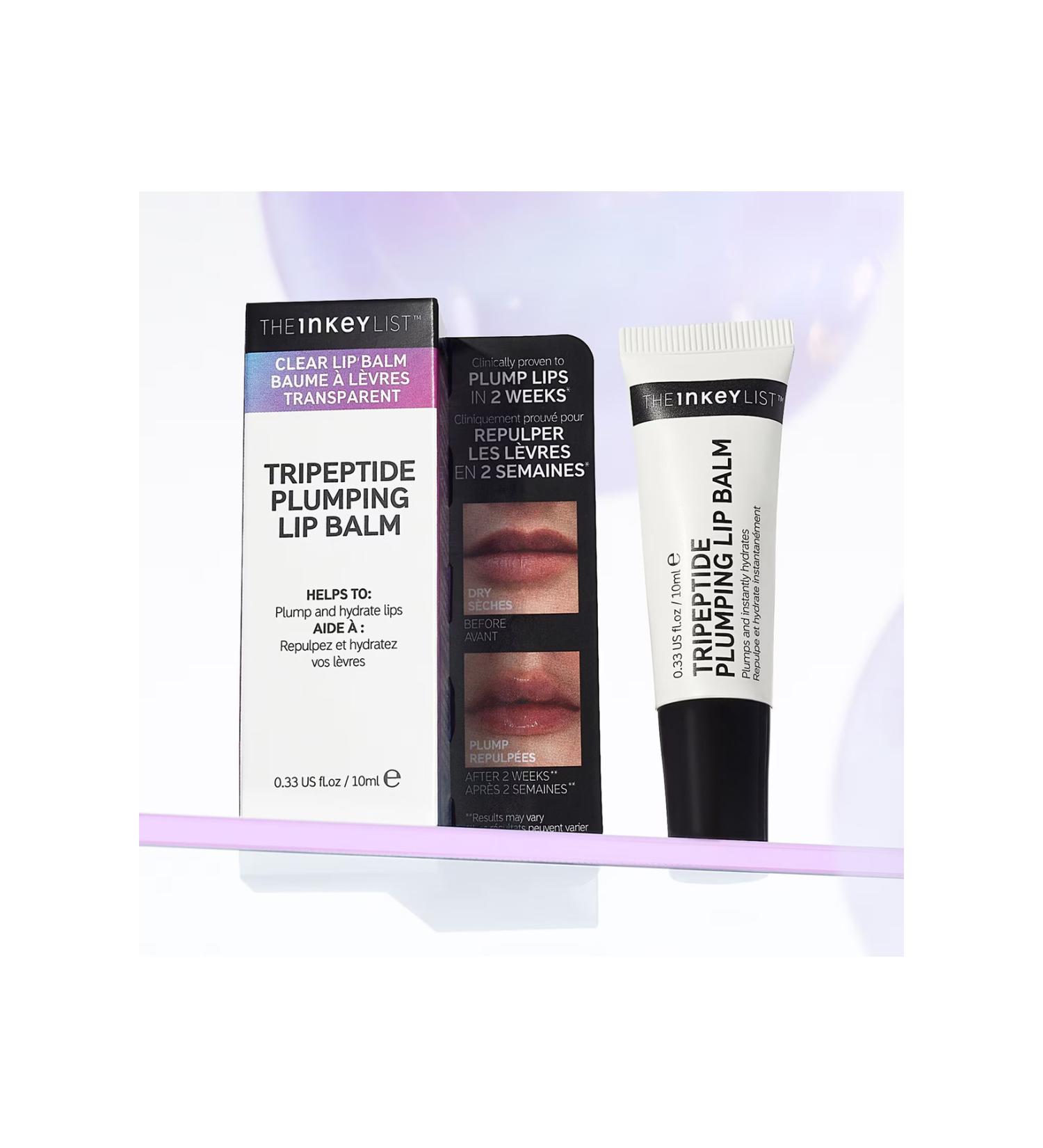 THE INKEY LIST Tripeptide Plumping Lip Balm - Plumping Lip Balm -10 ml (pink)