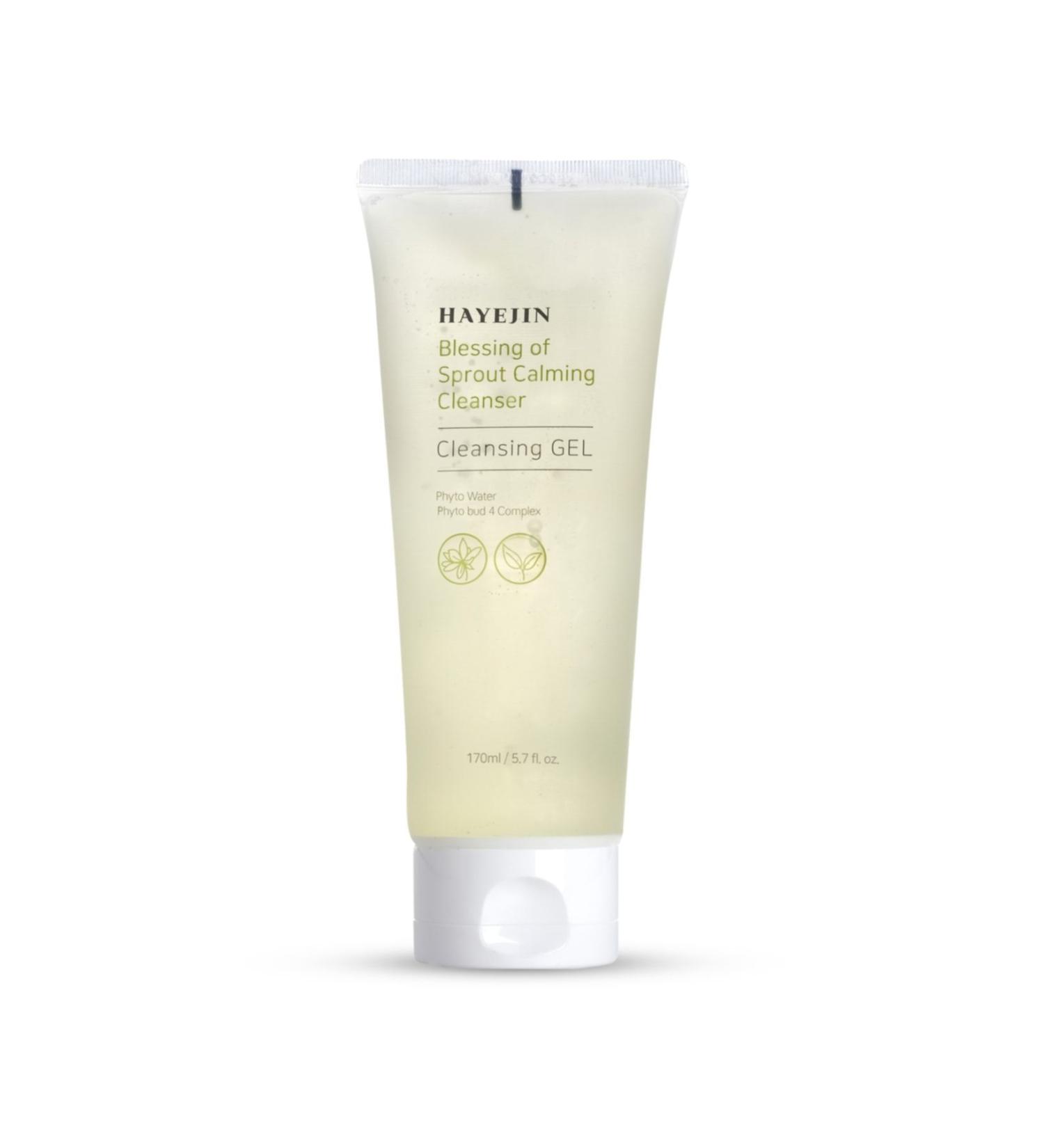 Hayejin Face Wash Gel Tea Tree Oil Anti-Oily and Anti-Pore Purifying Refreshing 170 Ml