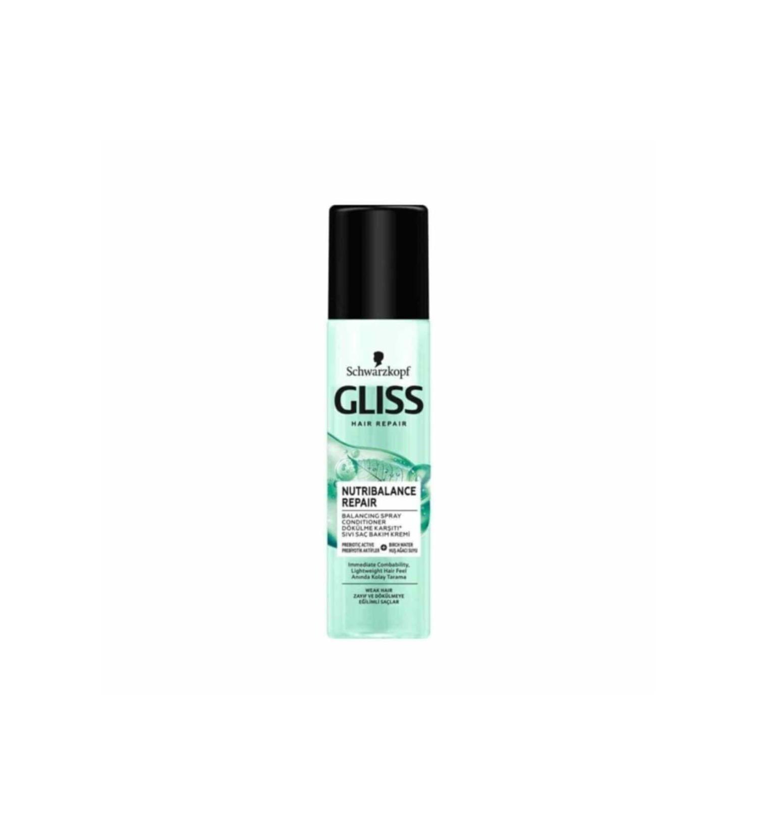 Gliss Anti-Loss Nutribalance Liquid Hair Conditioner 200 Ml