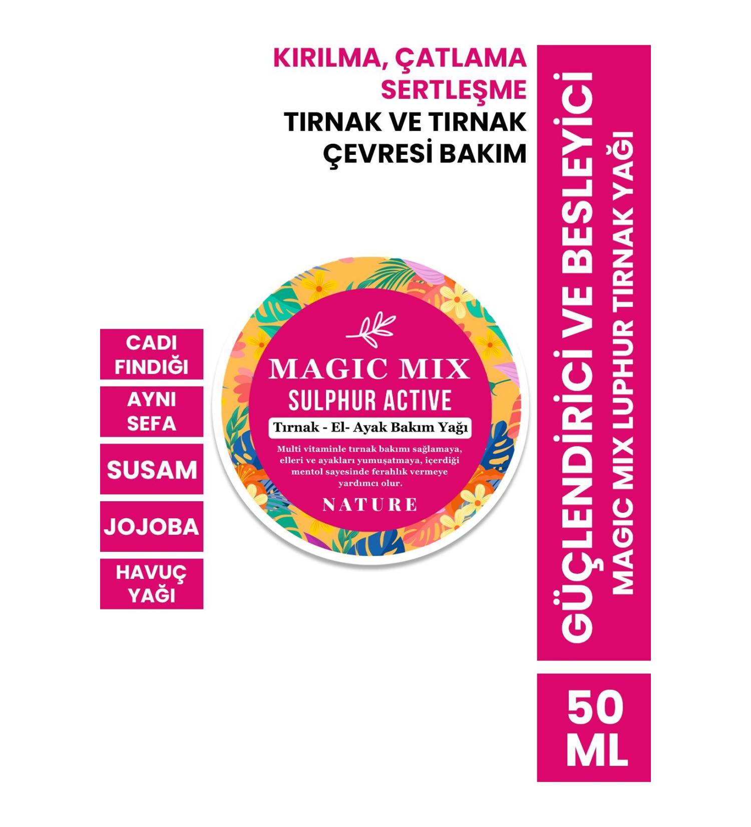 PROCSIN Magic Mix Active Sulfur Strengthening and Nourishing Nail Oil 50 ml - Buy Online on GoSupps.com