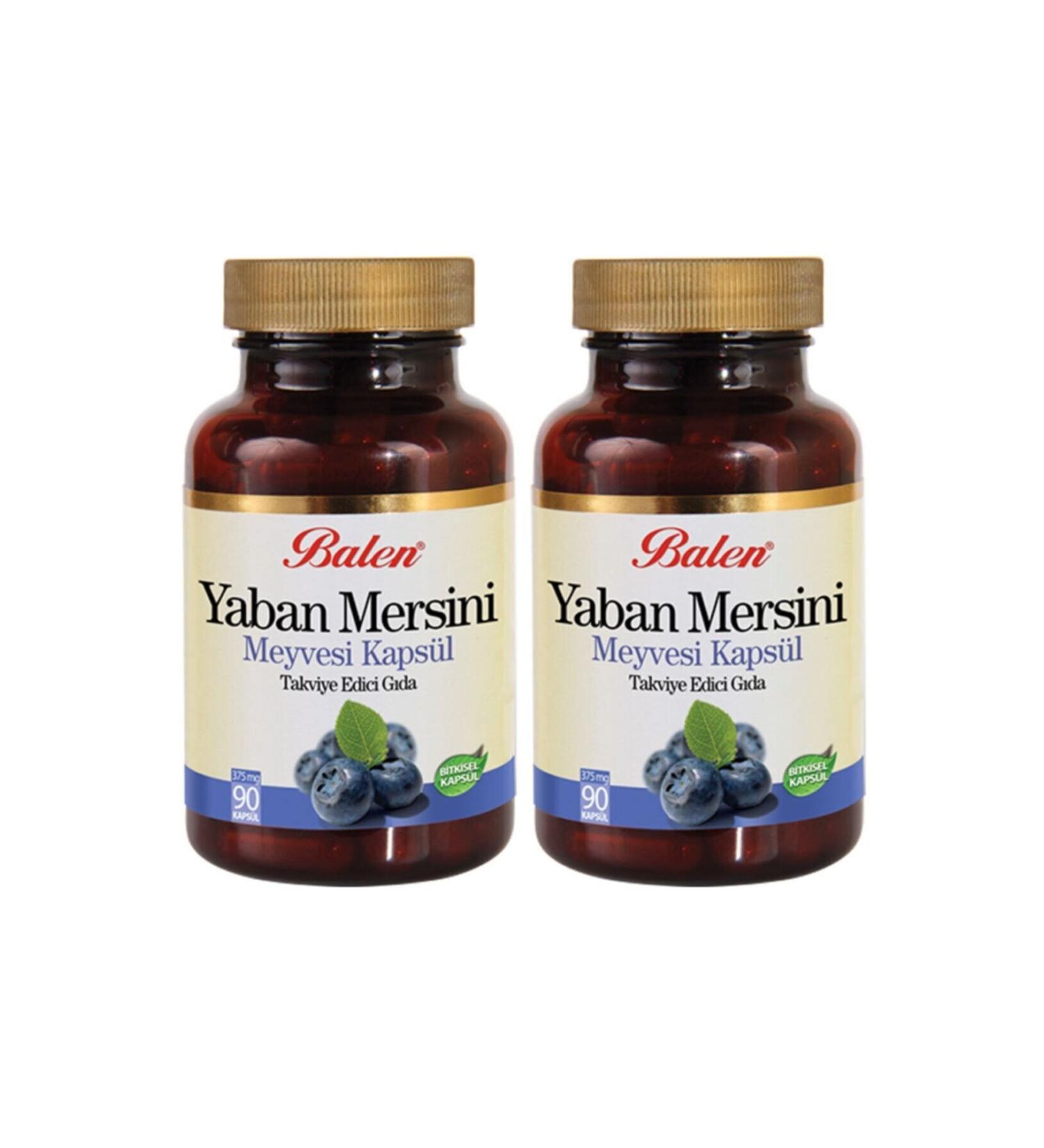 Balen 3 Pieces Blueberry Extract Capsules