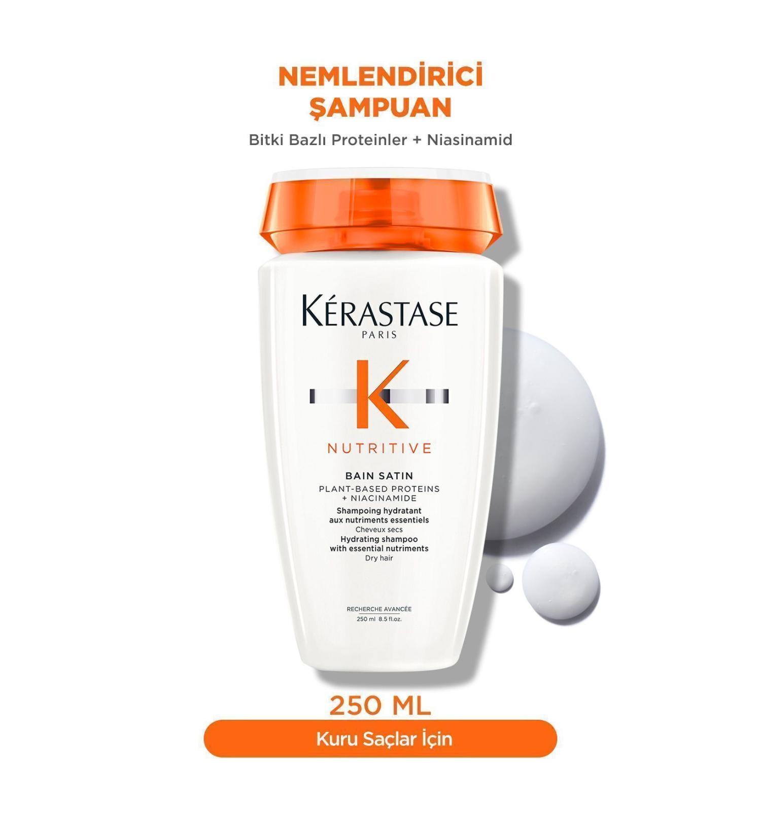 Kerastase NB Nutritive Bain Satin Moisturizing Shampoo 250 ml ForbeautyNesli.224 - Buy Online on GoSupps.com