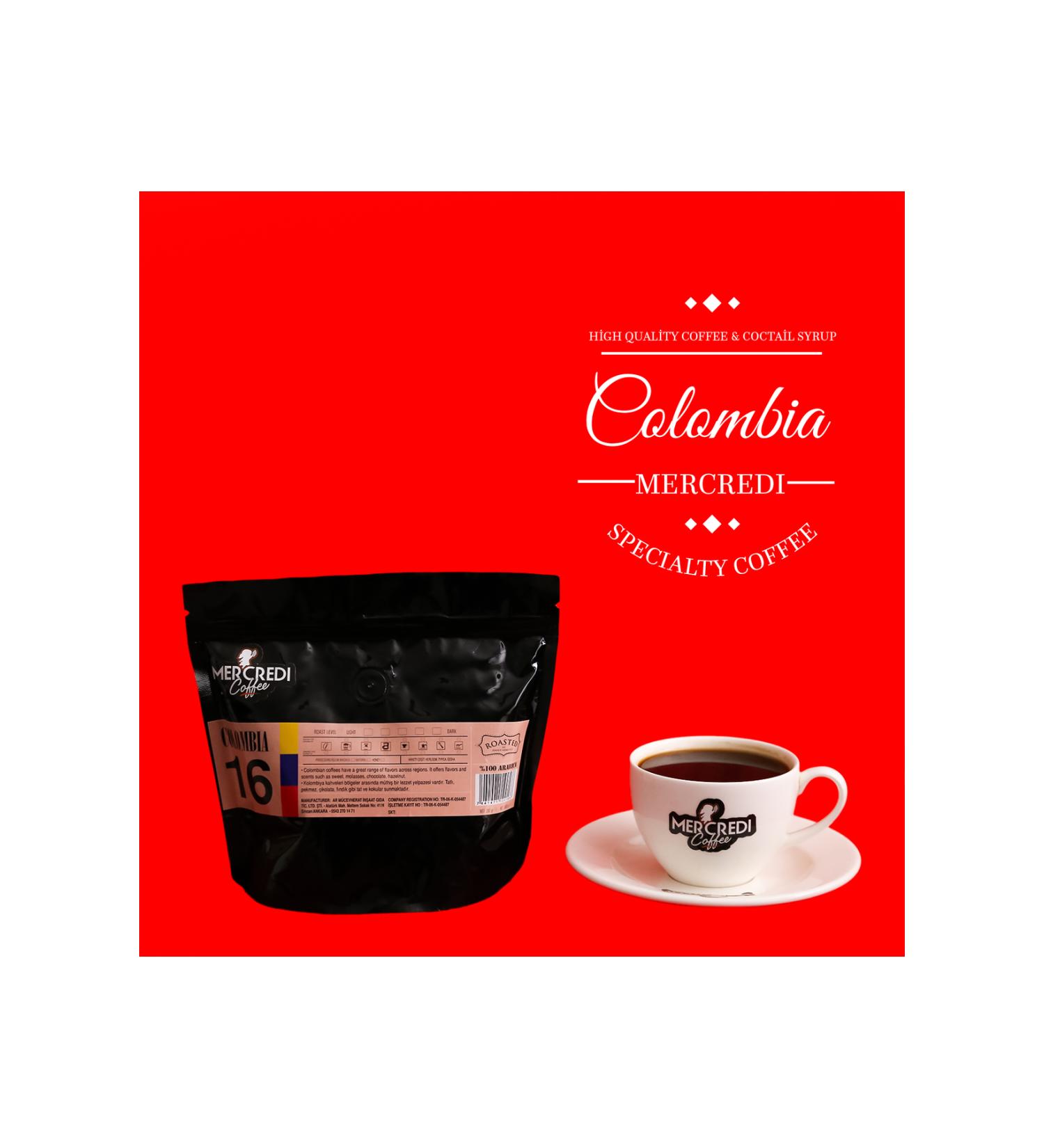 MERCREDI Colombian Coffee Beans / Ground 250 gr