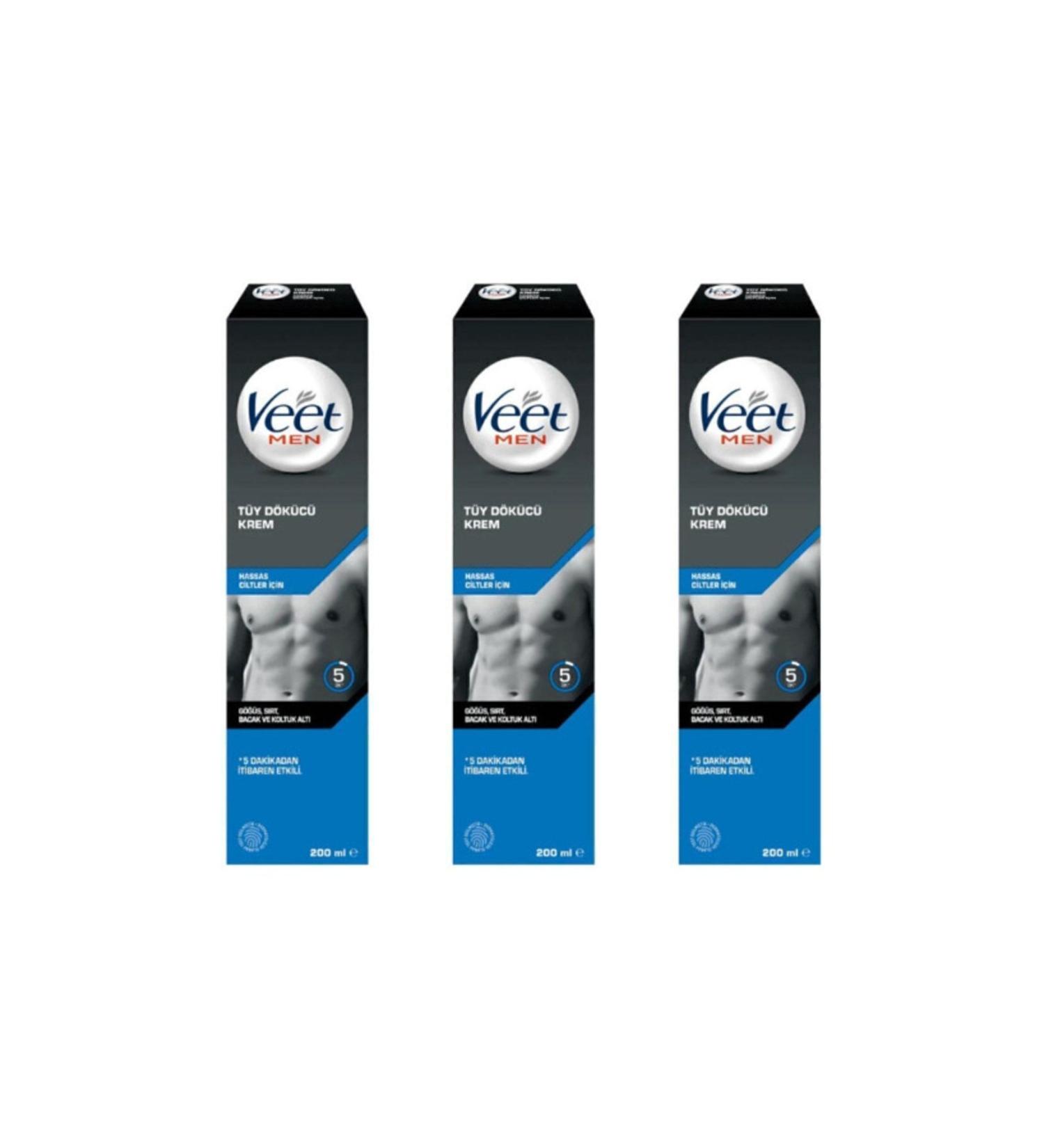 Veet Mstr - Bodybuilder Men's Hair Removal Cream for Sensitive Skin..