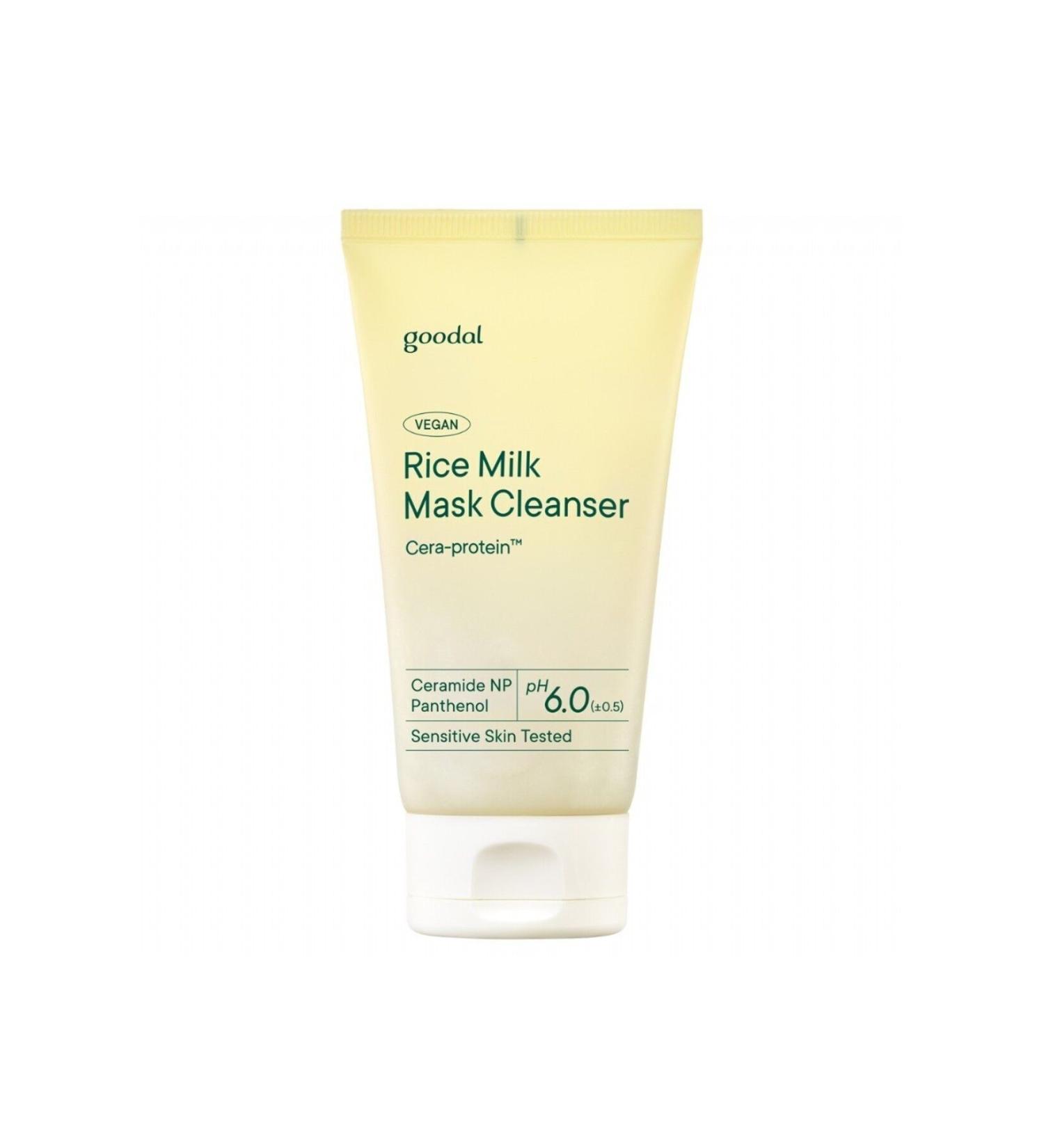 Goodal Vegan Rice Milk Mask Cleanser - Vegan Face Cleanser with Rice Milk Extract - Buy Online on GoSupps.com