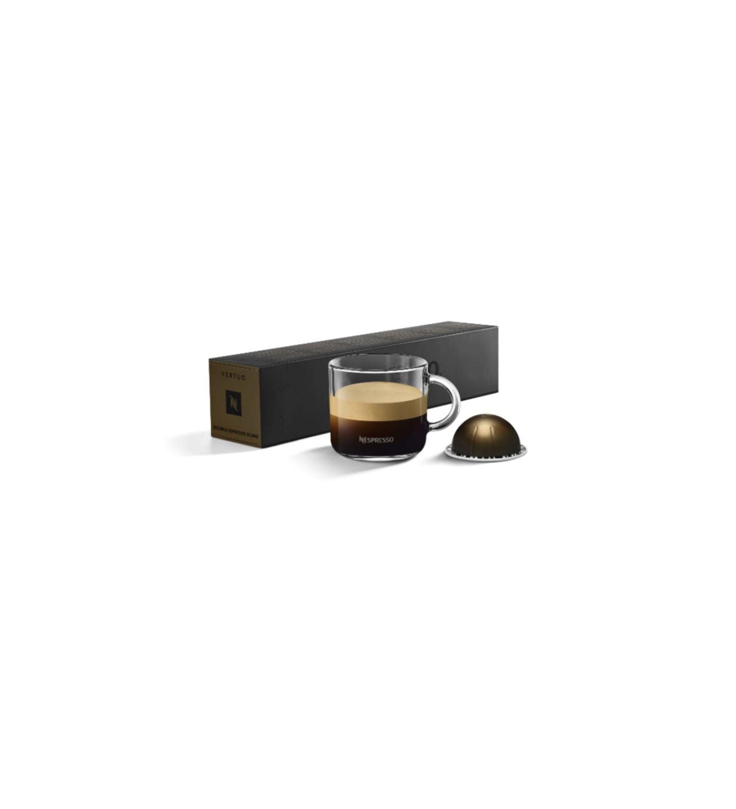 Nespresso Vertuo DOUBLE ESPRESSO SCURO Capsule Coffee 10 Pieces