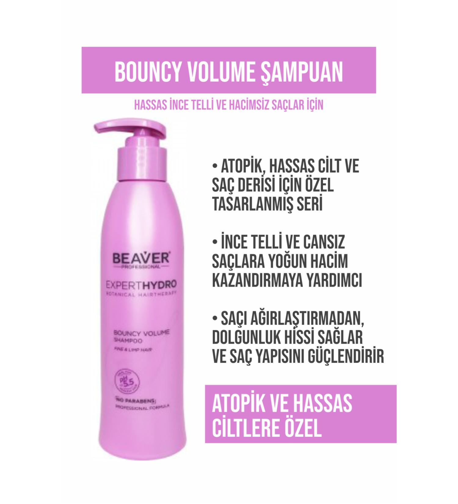 Beaver Bouncy Volume Shampoo 318 ml