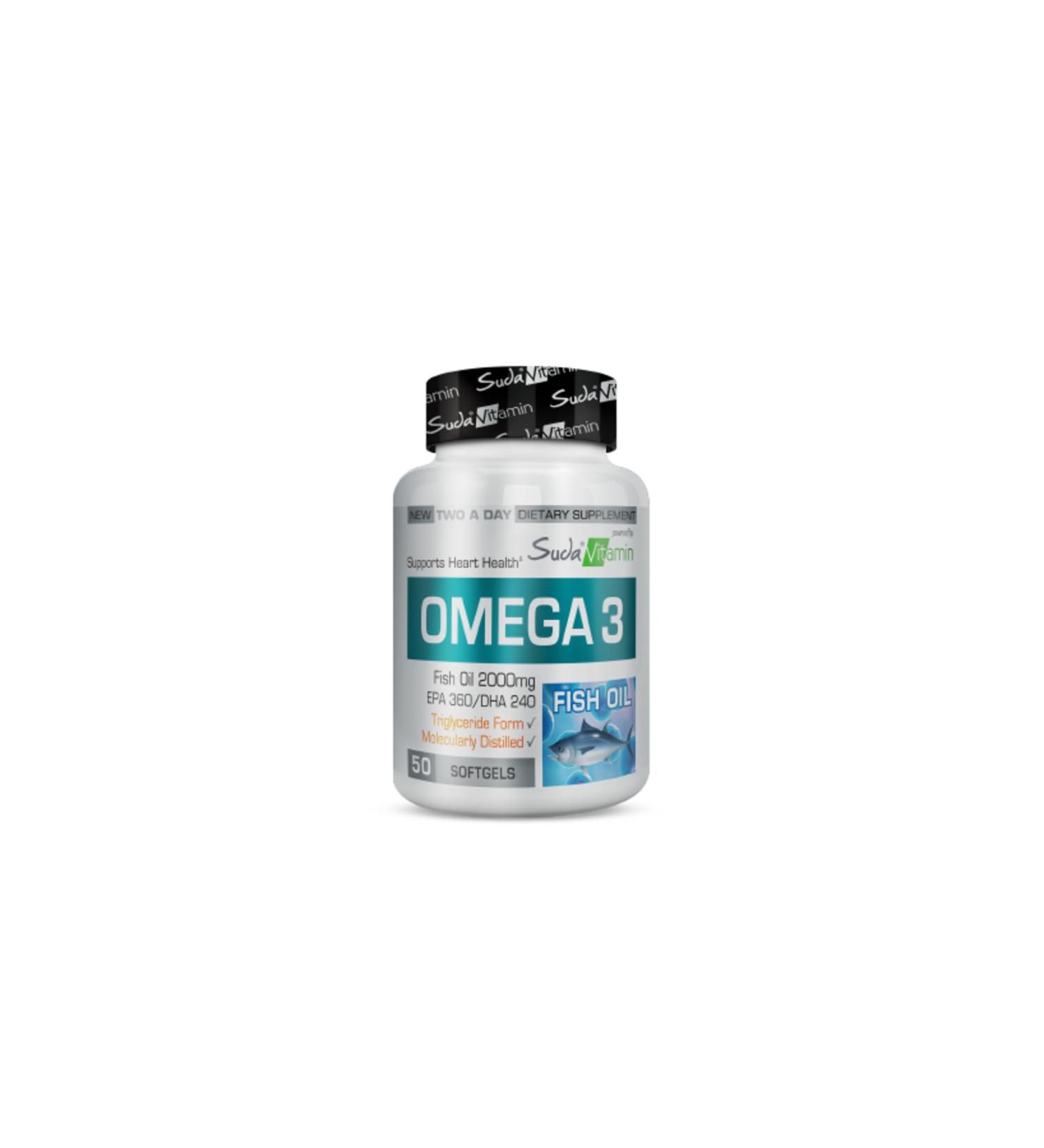 Vitamin Omega 3 2000 Mg (360 Epa / 240 Dha) in Water 50 Softgel