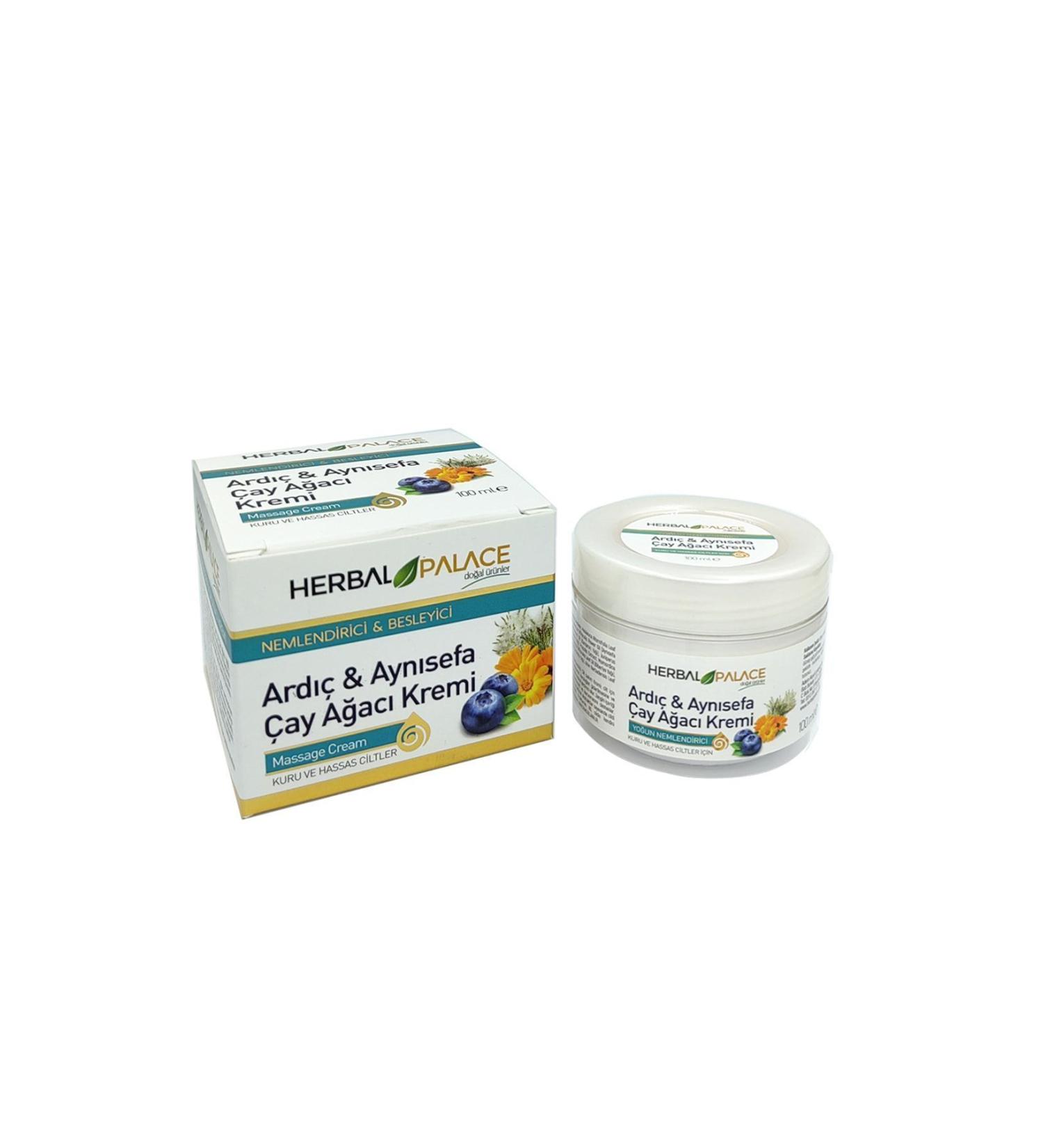 Herbal Palace JUNIPER & CALENDUSA & TEA TREE CREAM 100ML