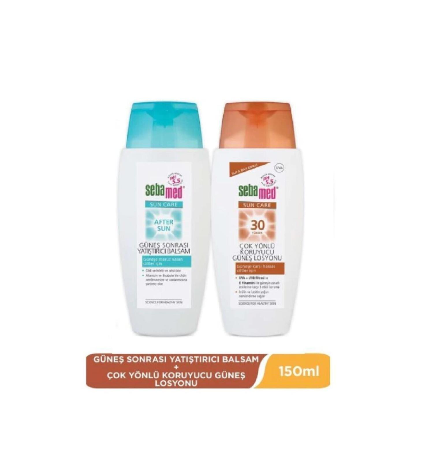 Sebamed Sunscreen Lotion Spf 30+ & After Sun Balsam 150ml