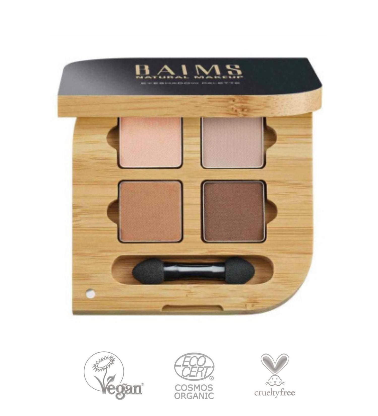 baims Quad Eyeshadow Organic Vegan Eyeshadow - Buy Online on GoSupps.com