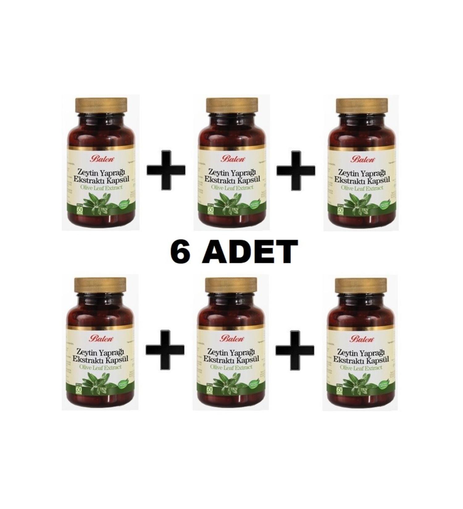 Balen 6 Olive Leaf Extract Capsules