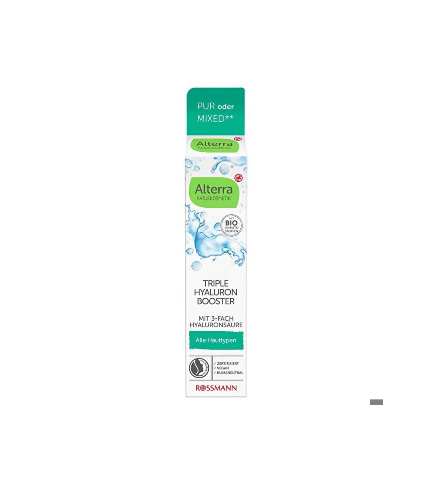 Alterra Hyaluron Face Serum Triple Booster 15 ml