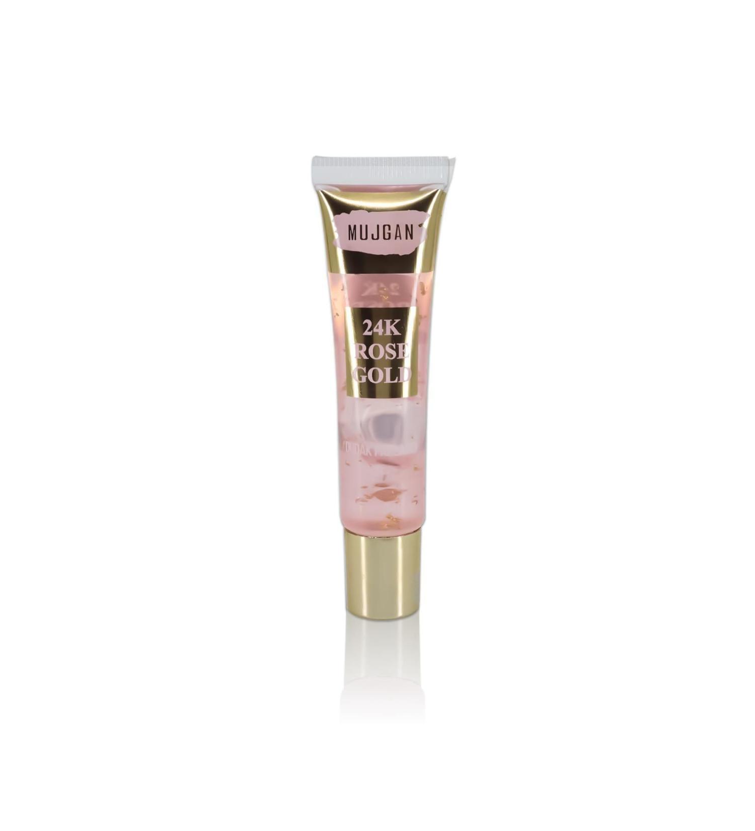 MUJGAN Gold Particle Lip Gloss Rose - Buy Online on GoSupps.com