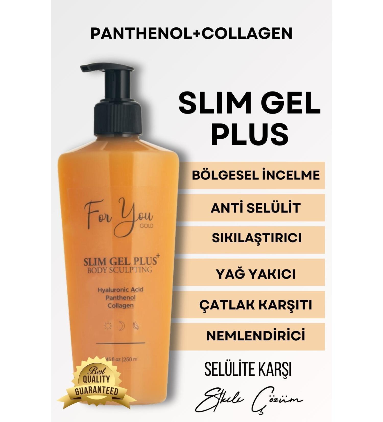 For You Gold Slim Gel Plus - Firming--local Slimming-Anti-Stretch and Cellulite Cream - Buy Online on GoSupps.com