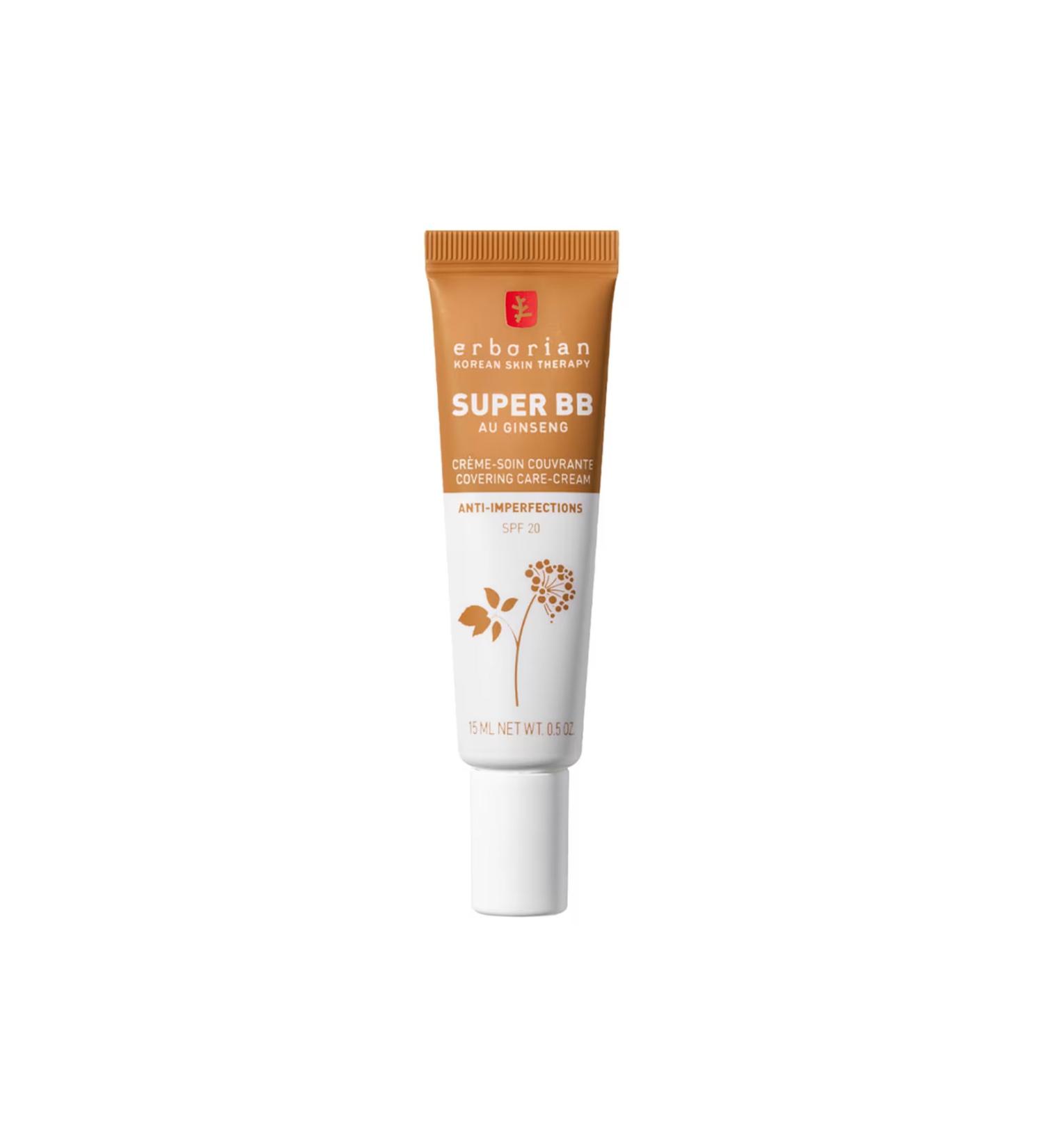 erborian Sunscreen SPF20 Blemish Redness and Flaw Concealer Super BB Cream - Caramel15 ml - Buy Online on GoSupps.com