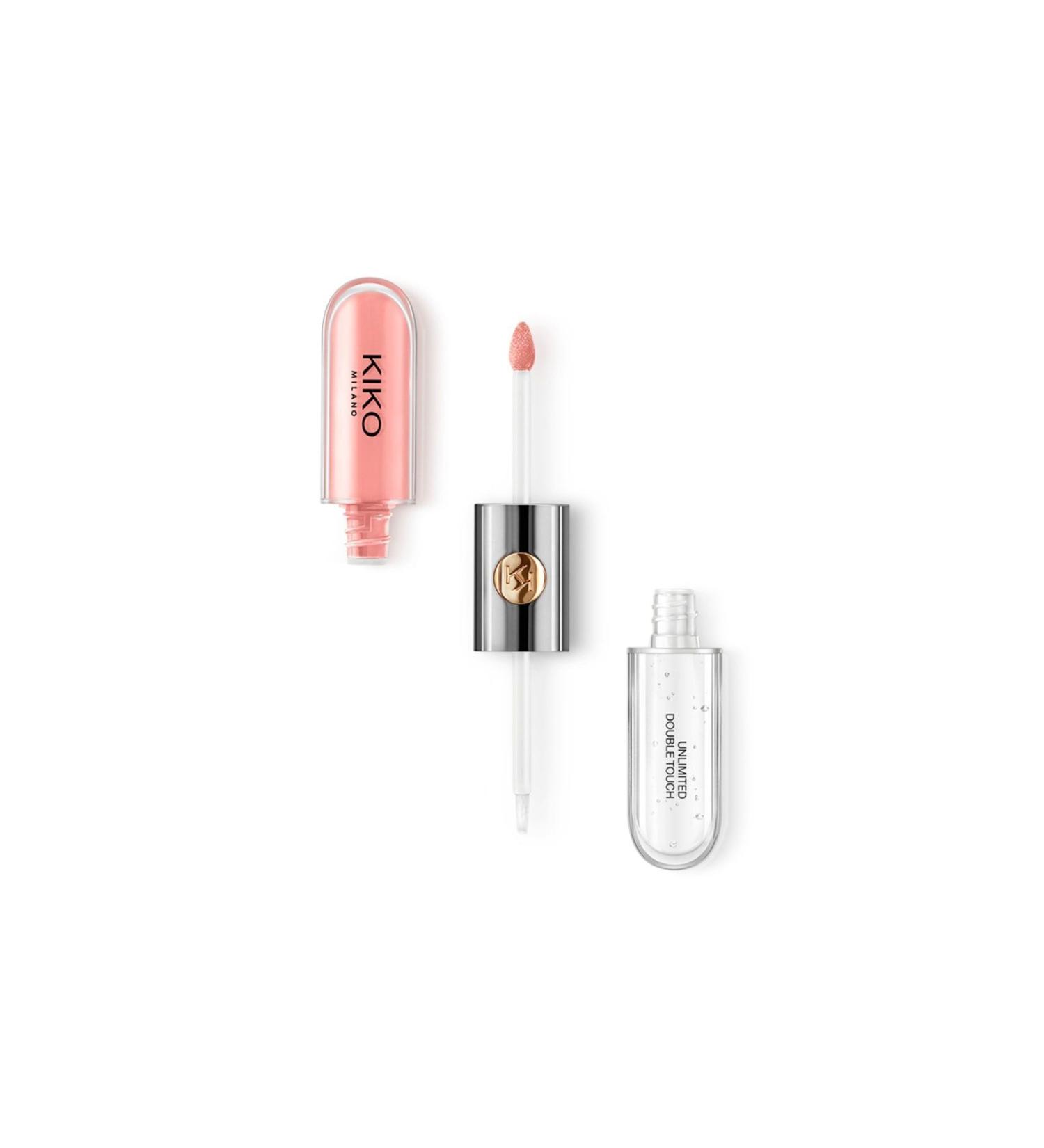 KIKO Liquid Lipstick - Unlimited Double Touch 101 Soft Rose 6 ml 8025272623292 - Buy Online on GoSupps.com