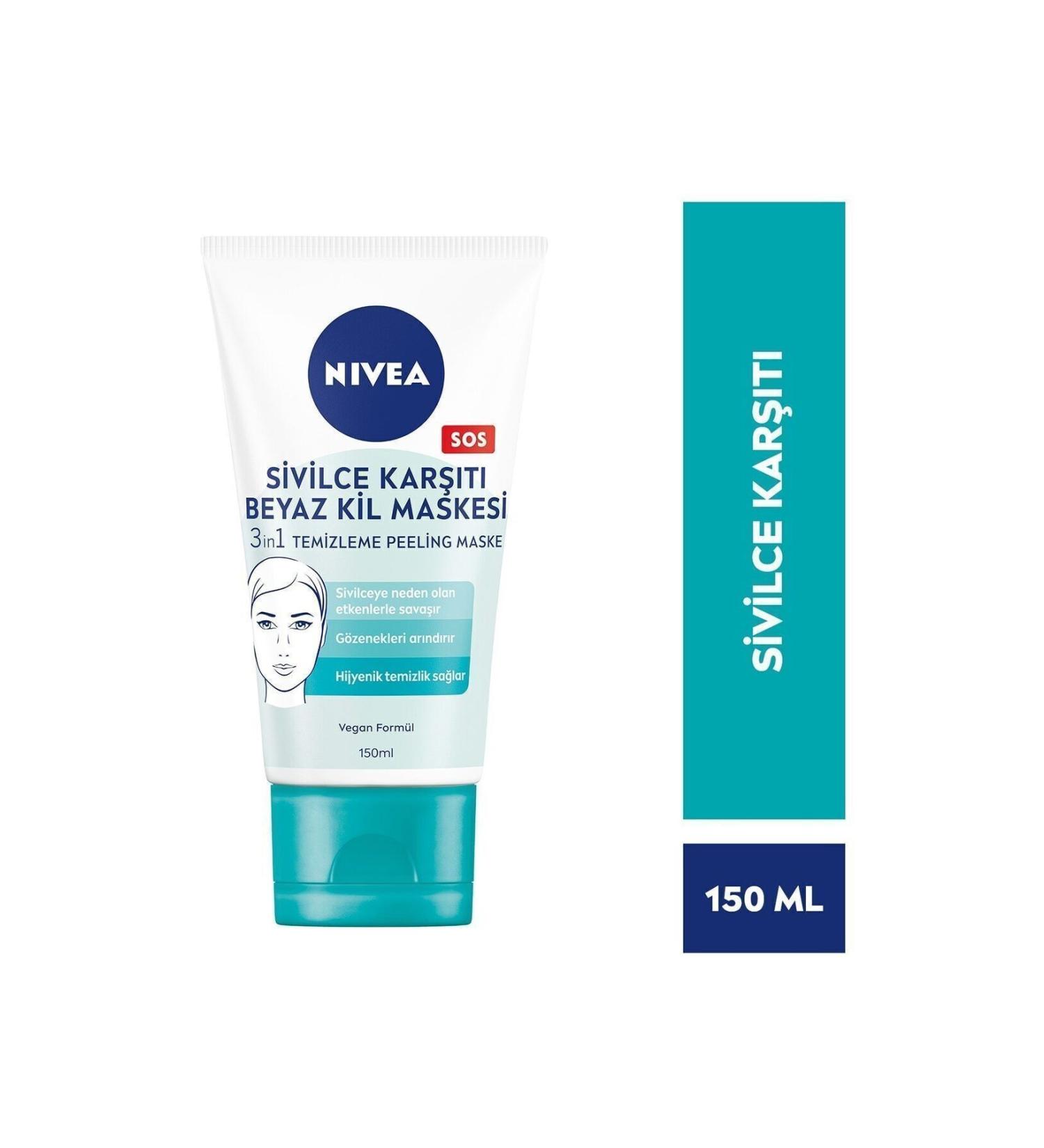 NIVEA N vea Vsg.Mask 150 Ml.White Clay