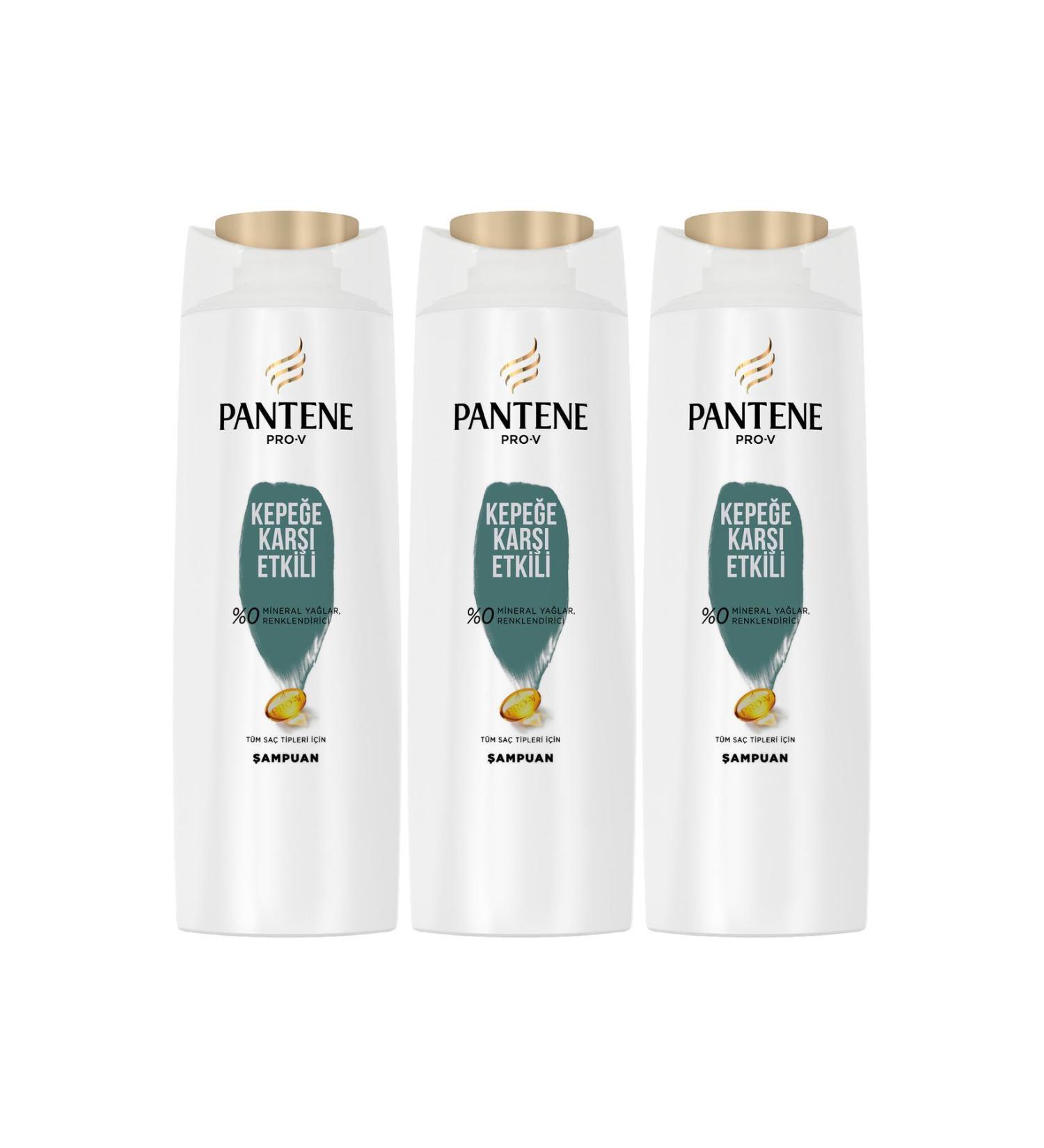 Pantene Anti-Dandruff Shampoo 330 ml 3 Pieces
