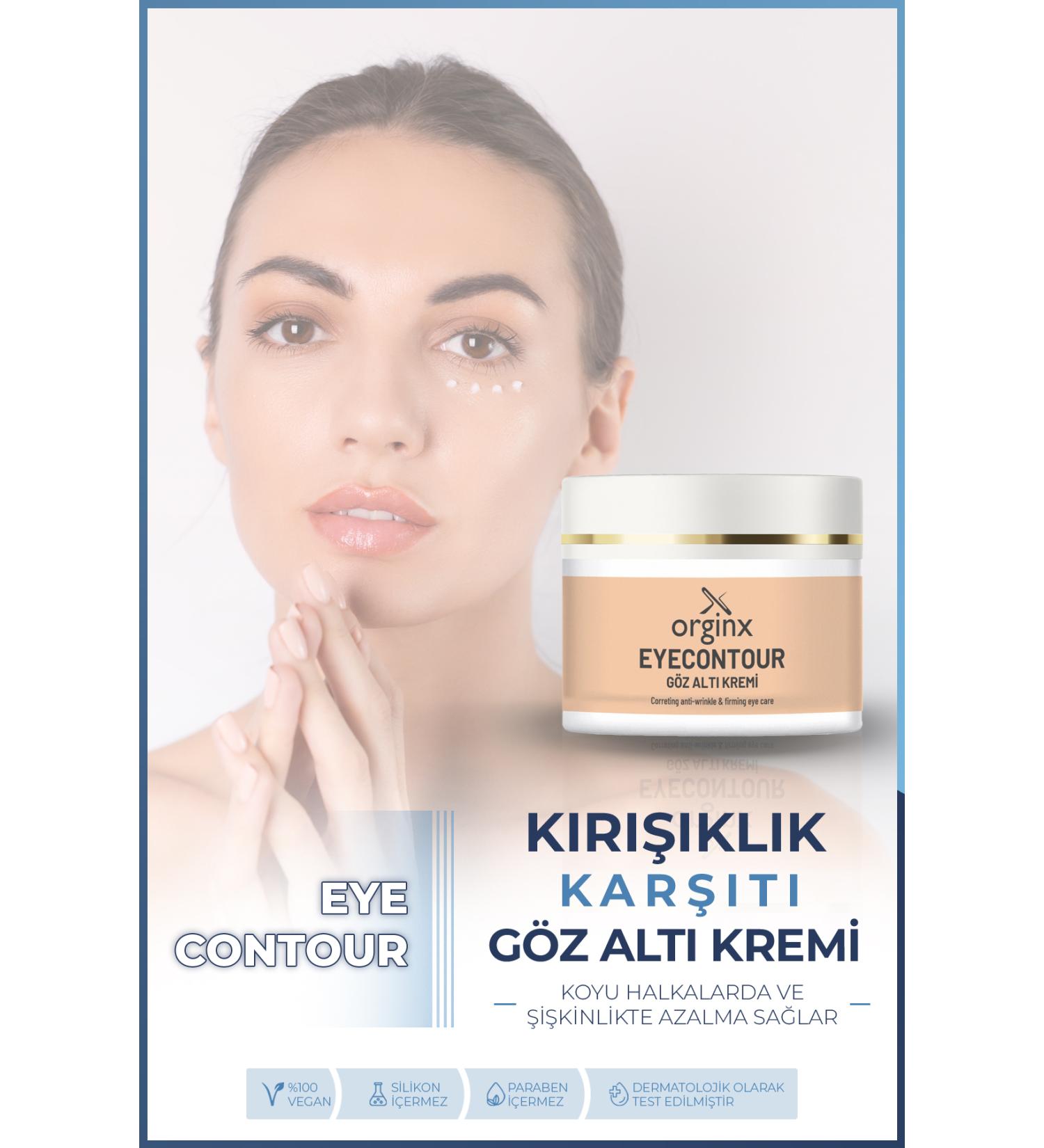 Orginx Anti-Bag Anti-Blemish and Anti-Fine Line Brightening Under Eye Care Cream 50 ml - Buy Online on GoSupps.com