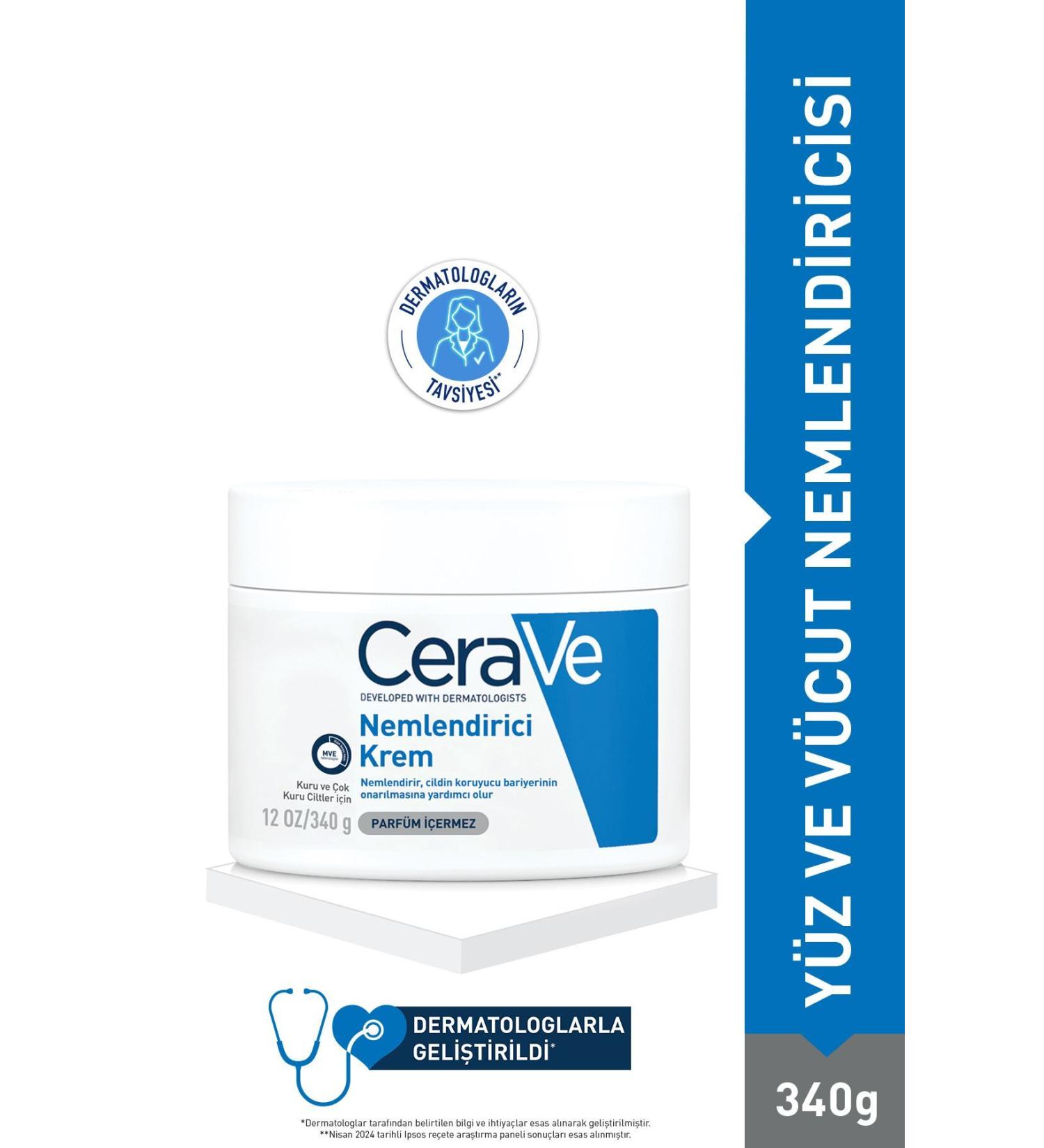 CeraVe Moisturizing Cream Dry and Very Dry Skin - Buy Online on GoSupps.com