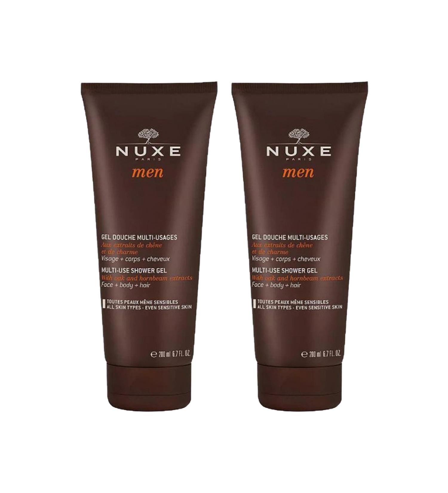 Nuxe Men Shower Gel 200ml 2-Pack
