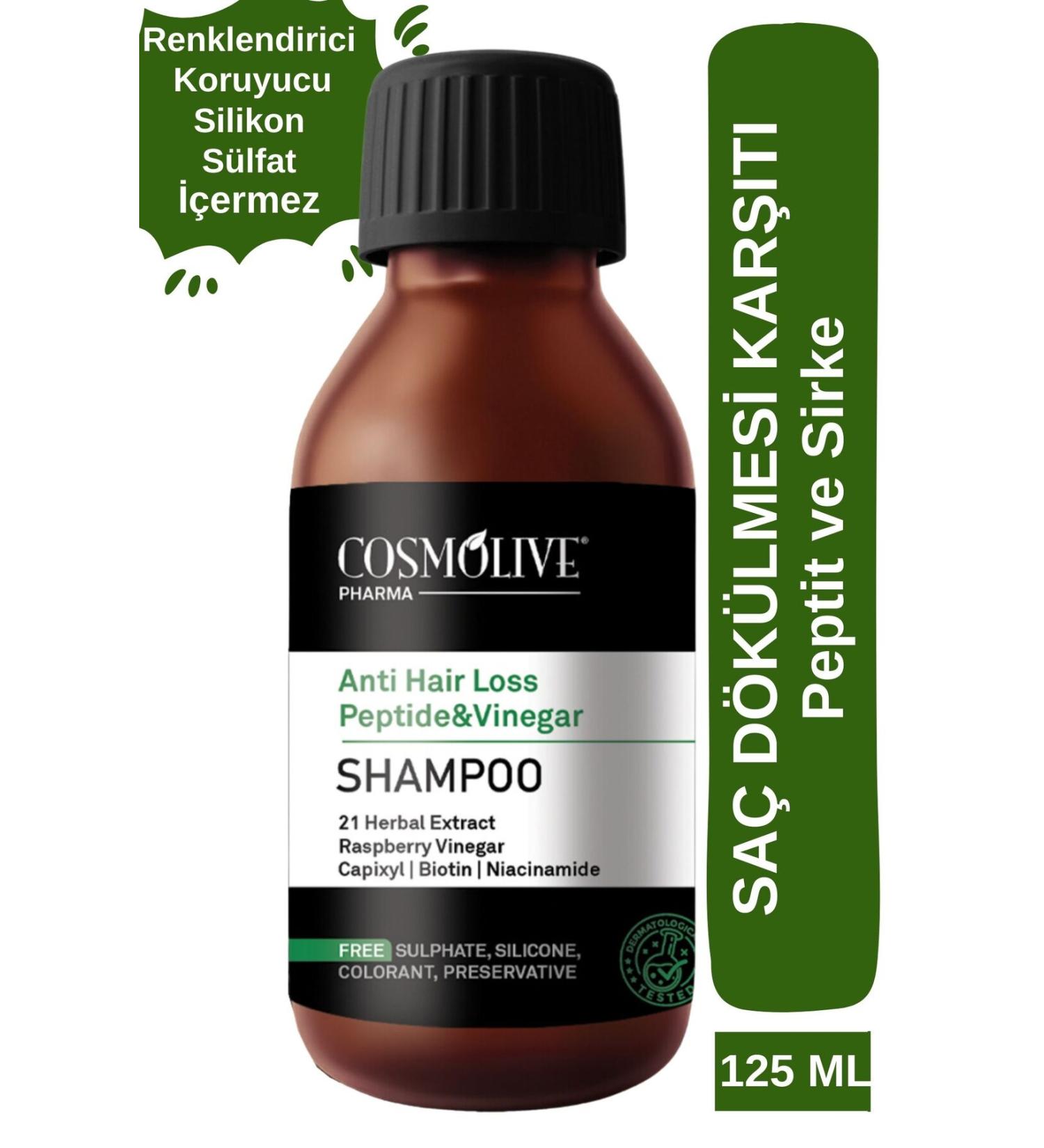 Cosmolive Anti Hair Loss Shampoo Sulfate Free Fast Hair Growth Repair Nourishing Volumizing - Buy Online on GoSupps.com