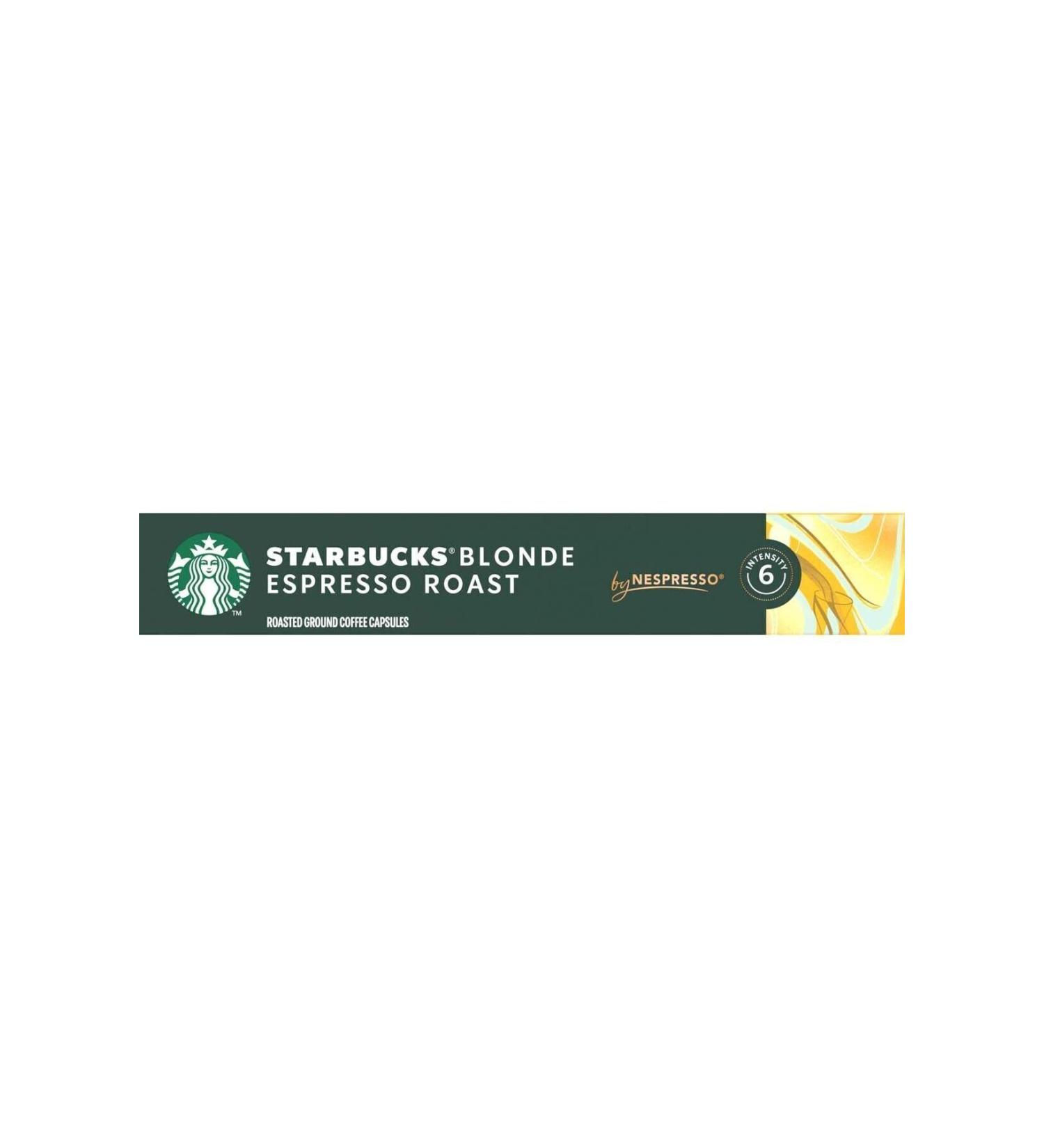 Starbucks Blonde Espresso Roast Capsule Coffee 53g