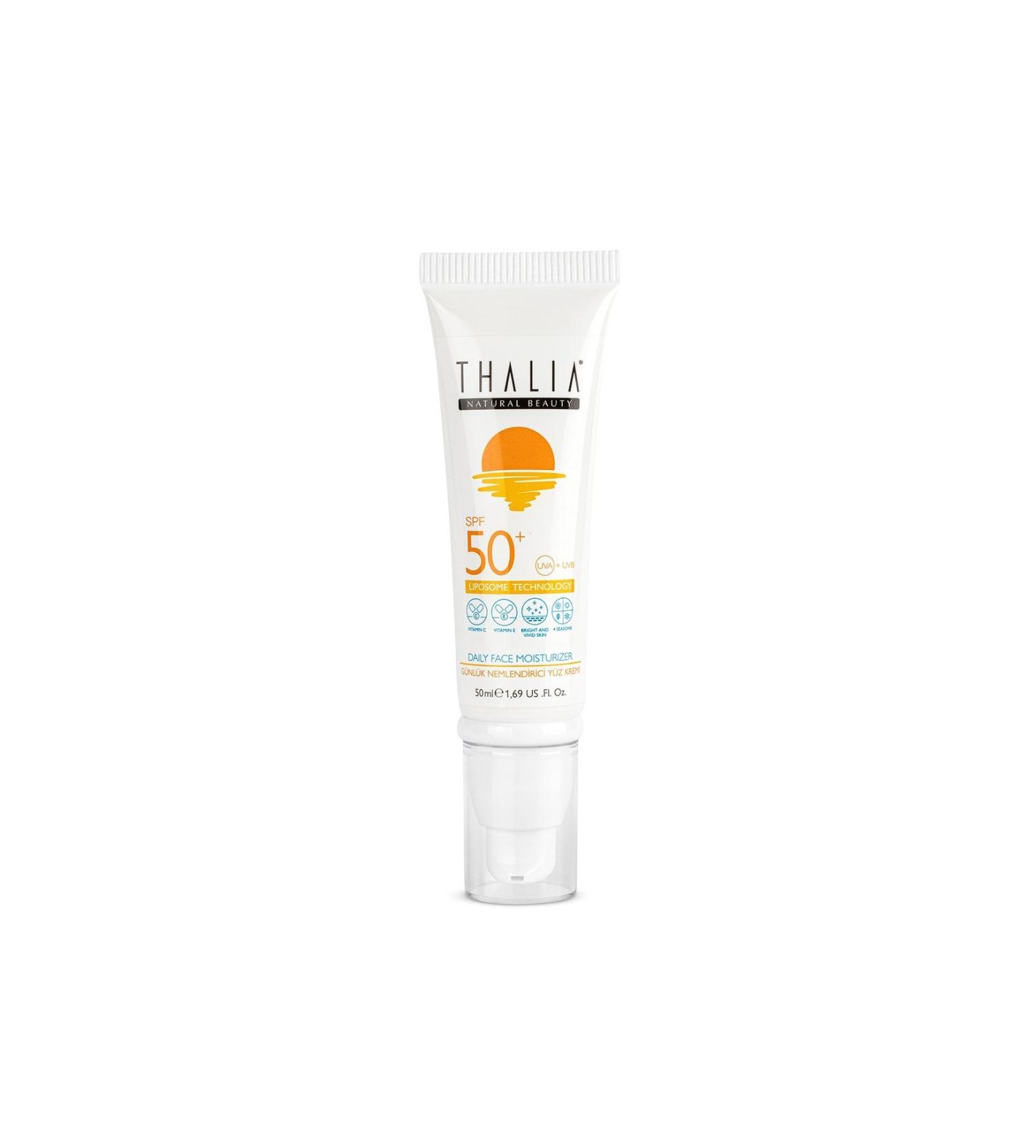 Thalia Liposome Technology Daily Moisturizing Sun Face Cream 50spf 50ml - Buy Online on GoSupps.com