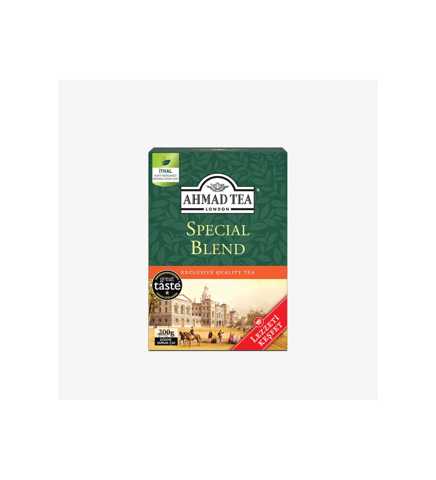 Ahmad Tea SPECIAL BLEND bergamot flavored black tea 200 gr - Buy Online on GoSupps.com