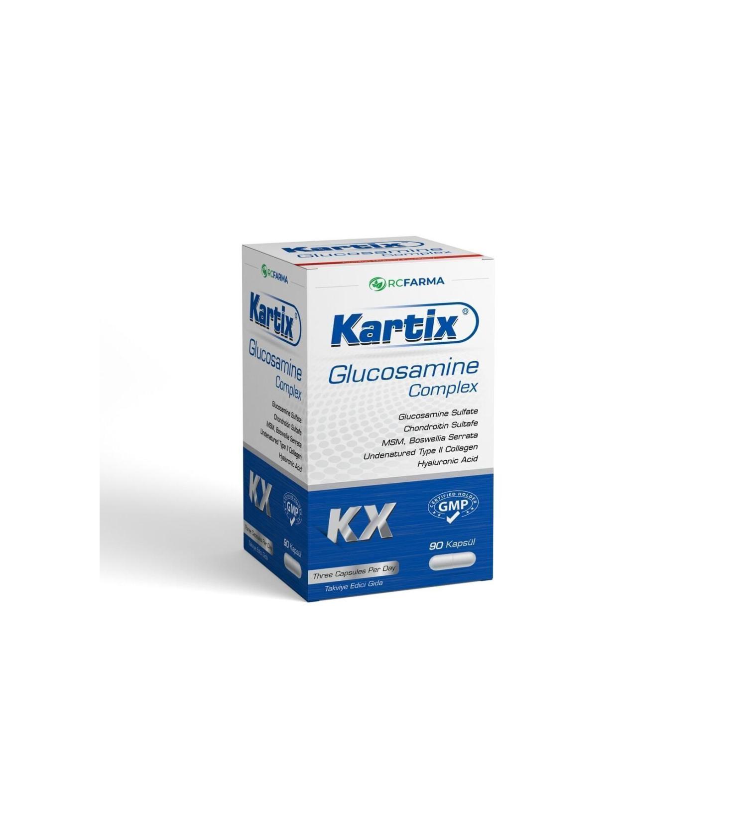 Kartix Glucosamine Complex 90 Capsules 8699216520253 - Buy Online on GoSupps.com