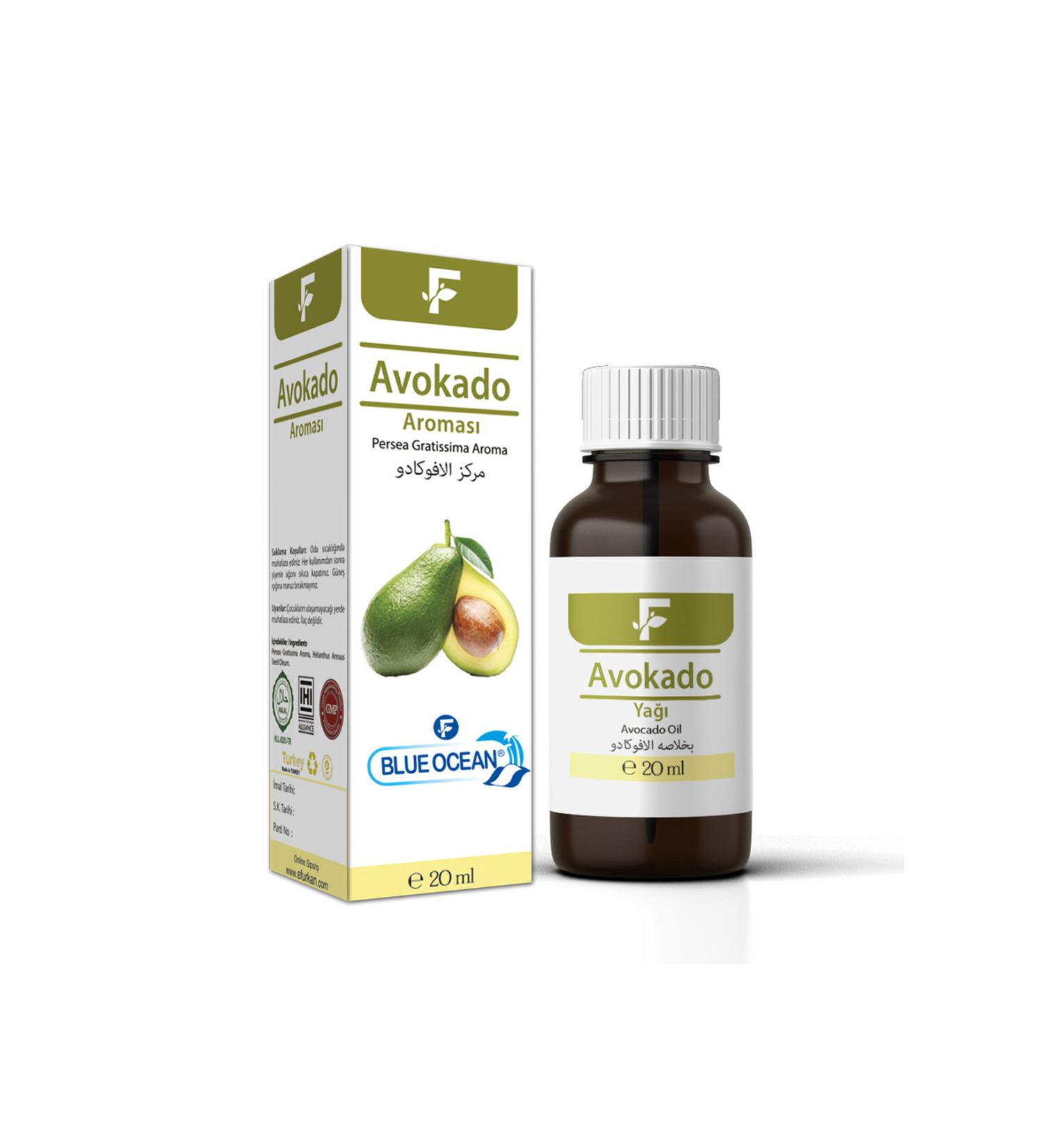 Blue Ocean Avocado Oil - 20 Cc 1 Piece