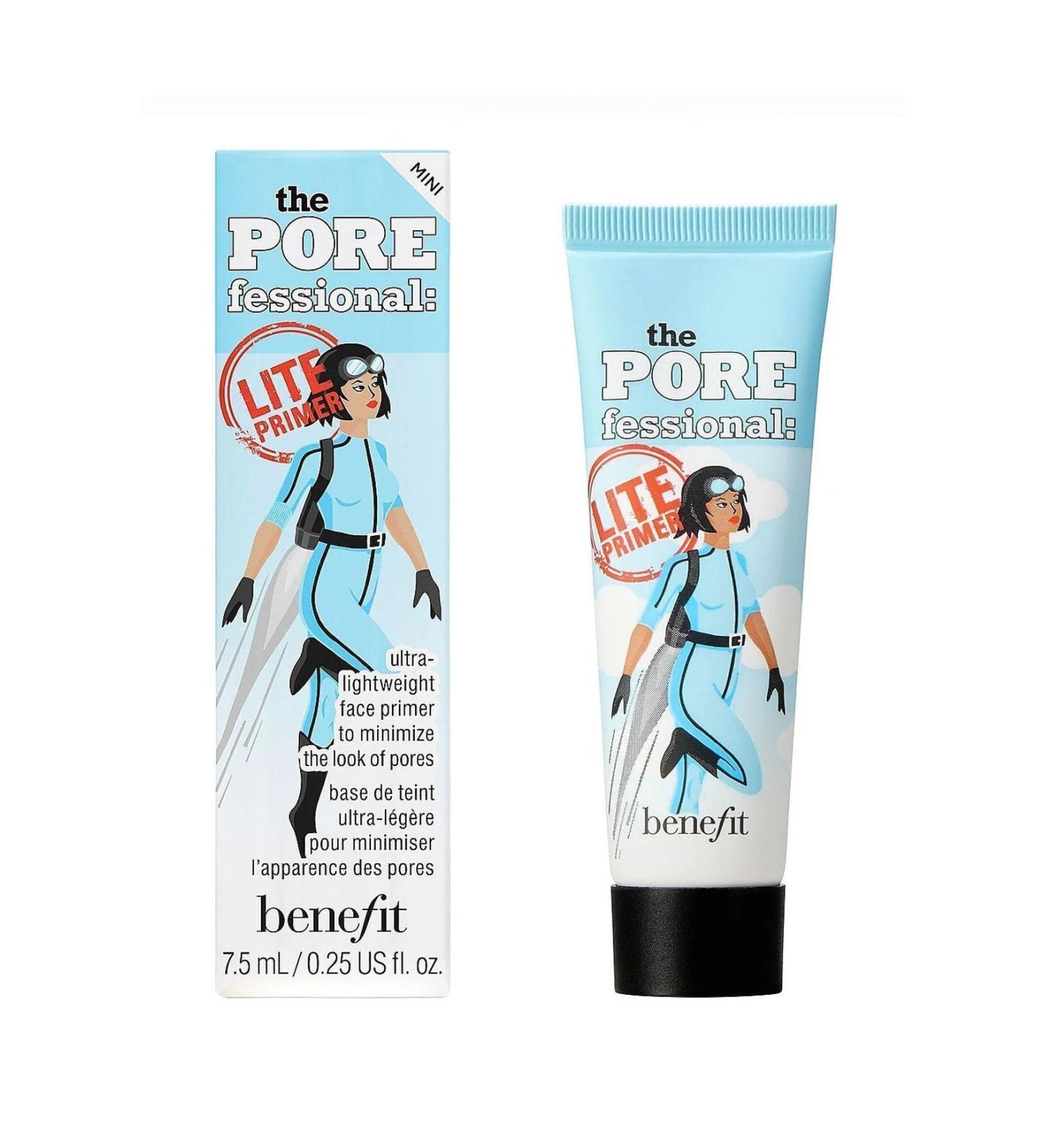benefit cosmetics The Porefessional Lite Primer Water Based Ultra Light Makeup Base Mini 7.5ml