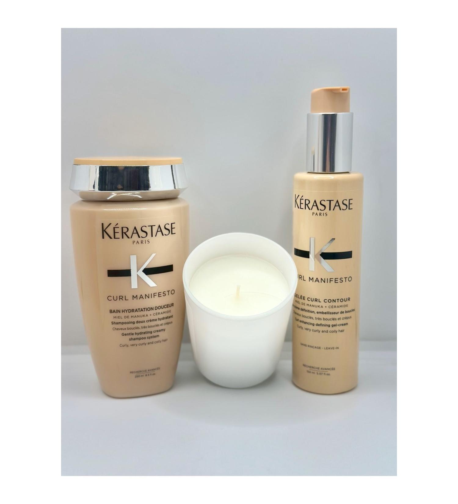 Kerastase ....**KERASTASE Curl Manifesto 2-Piece Set Shampoo and Gel Cream for Wavy and Curly Hair ......** - Buy Online on GoSupps.com