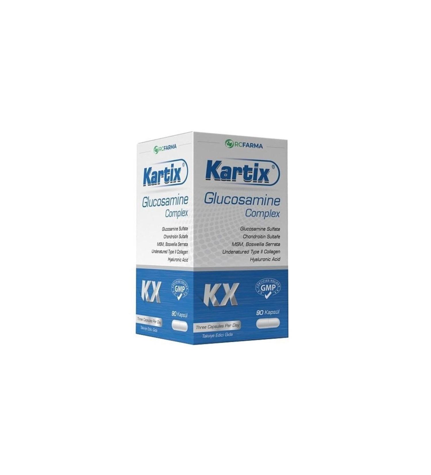 Kartix Glucosamine Complex 90 Capsules 8699216520253