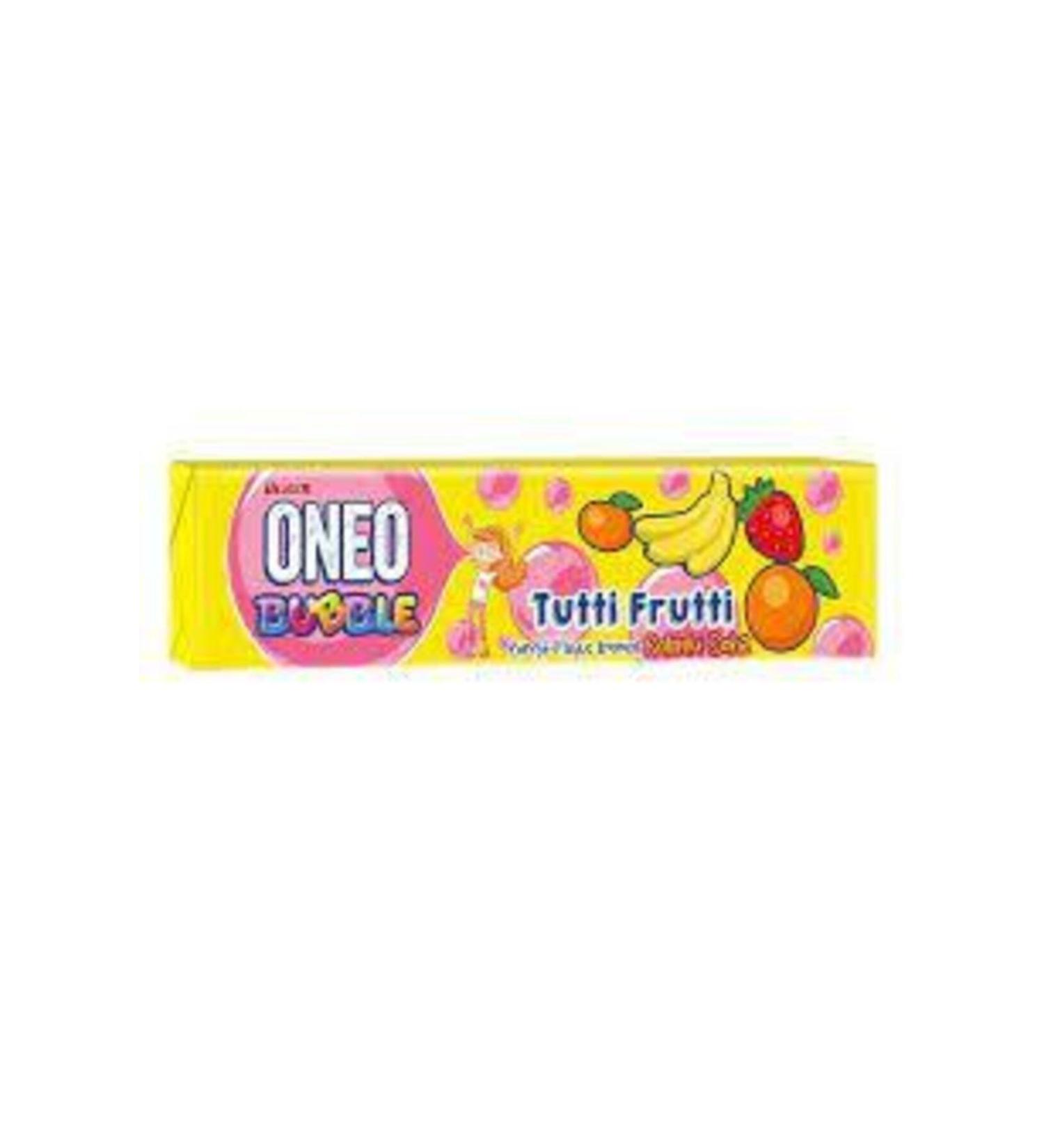 Ulker Oneo Bubble Tutti Frutti 18 Pieces